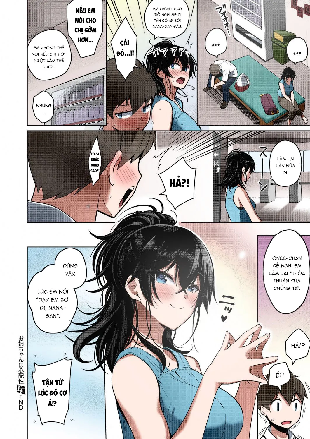 HentaiVN.net - Ảnh 25 - Onee-chan wa Shinpaishou - Chap 1