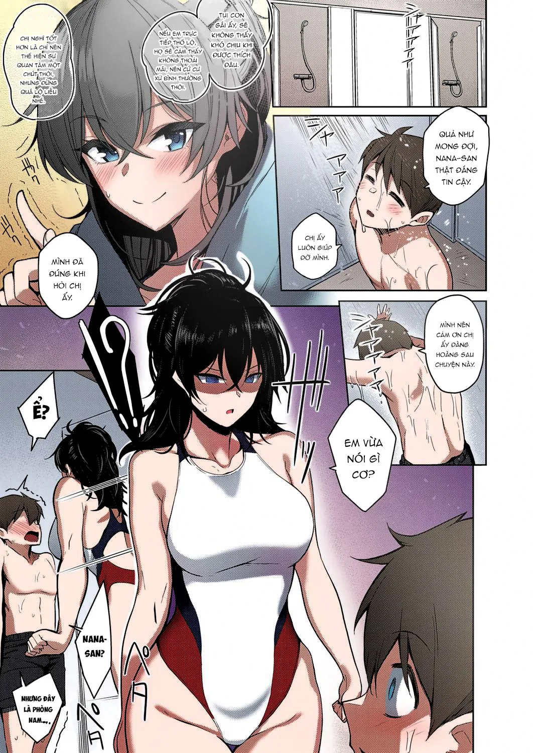 HentaiVN.net - Ảnh 8 - Onee-chan wa Shinpaishou - Chap 1