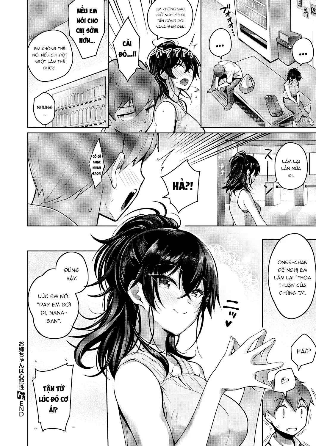 HentaiVN.net - Ảnh 25 - Onee-chan wa Shinpaishou - Chap 3