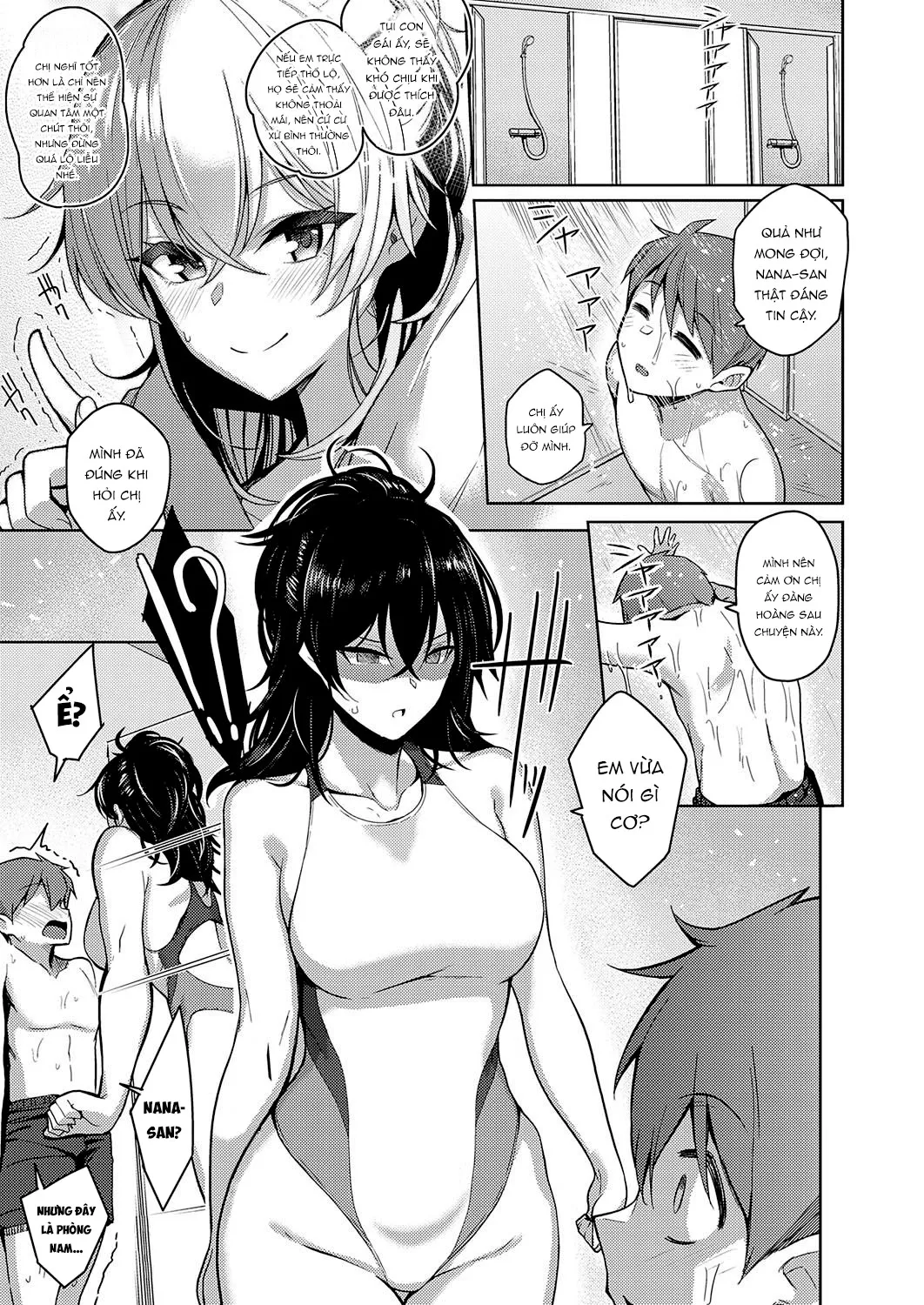 HentaiVN.net - Ảnh 8 - Onee-chan wa Shinpaishou - Chap 3