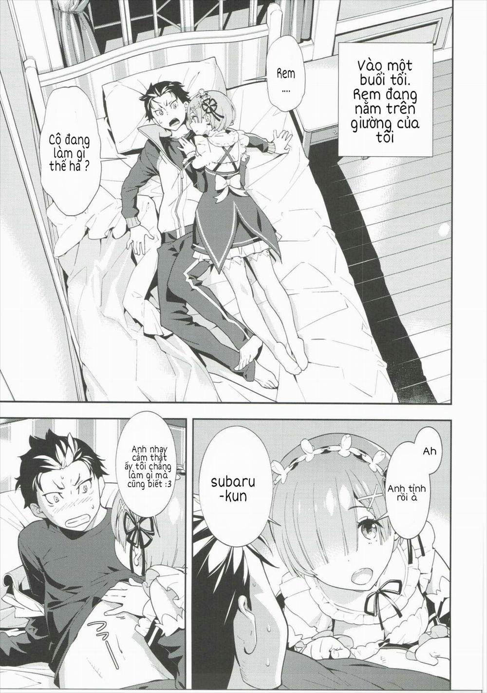 HentaiVN.net - Ảnh 4 - CHOICE (Re:Zero kara Hajimeru Isekai Seikatsu) [Rem dê] - Chap 1