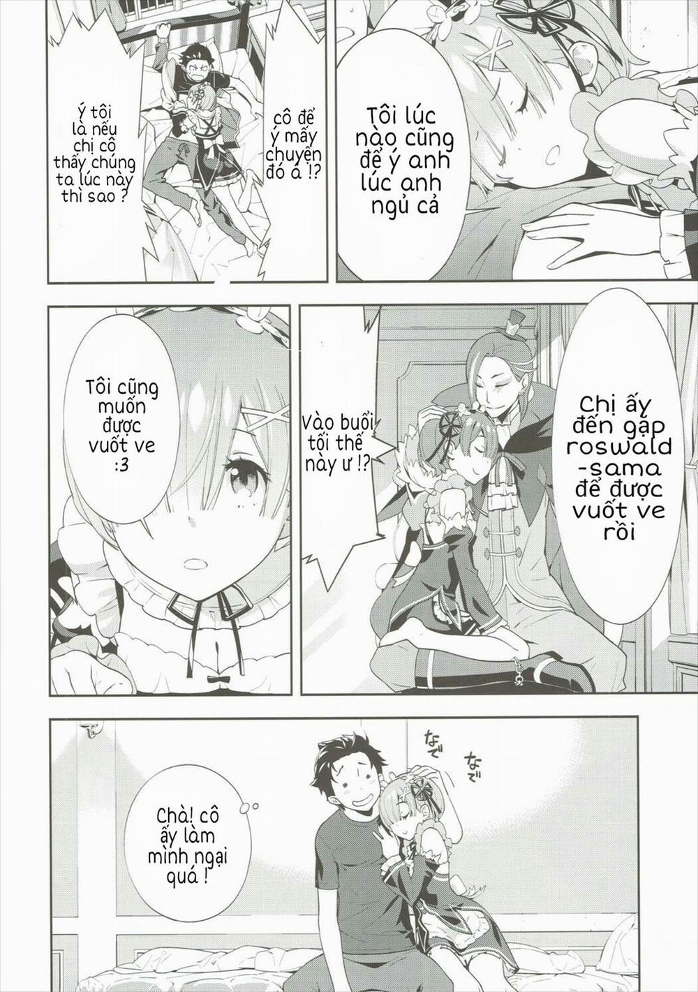 HentaiVN.net - Ảnh 5 - CHOICE (Re:Zero kara Hajimeru Isekai Seikatsu) [Rem dê] - Chap 1