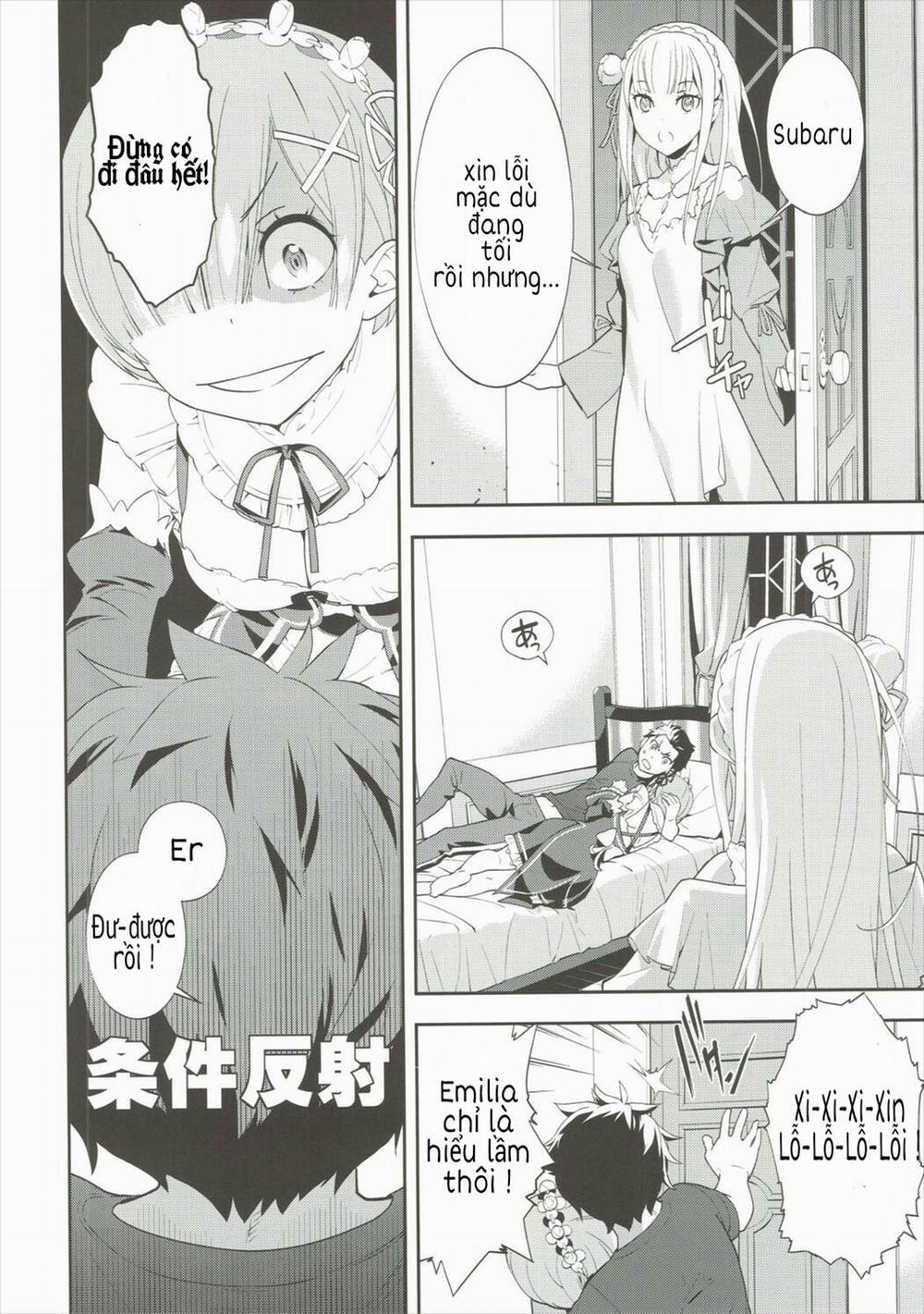 HentaiVN.net - Ảnh 7 - CHOICE (Re:Zero kara Hajimeru Isekai Seikatsu) [Rem dê] - Chap 1