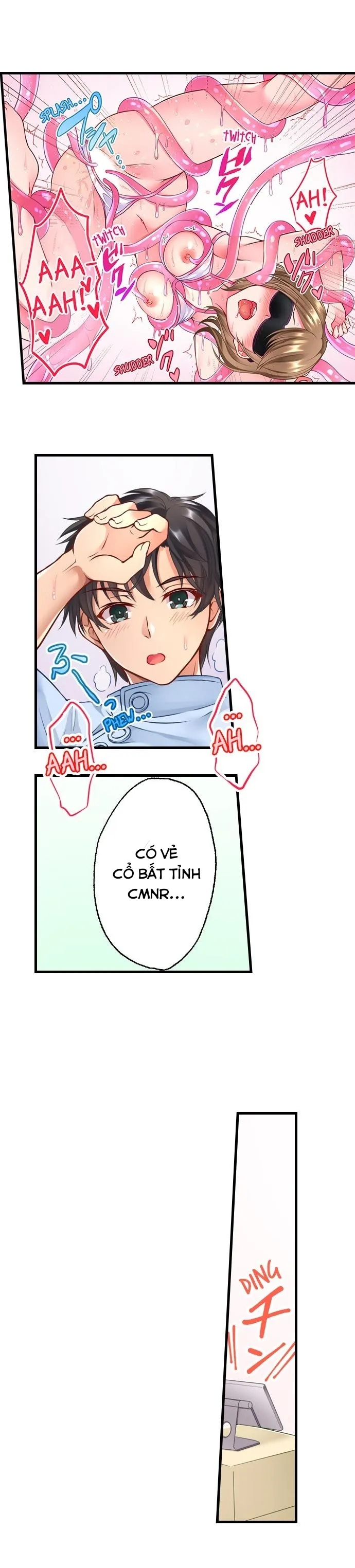 HentaiVN.net - Ảnh 4 - Tiệm Mát Xa Xúc Tu [触手のマッサージ屋さん!?～ぬるぬるほぐれて､キモチいい…; Tentacle Massage Salon] - Chap 1
