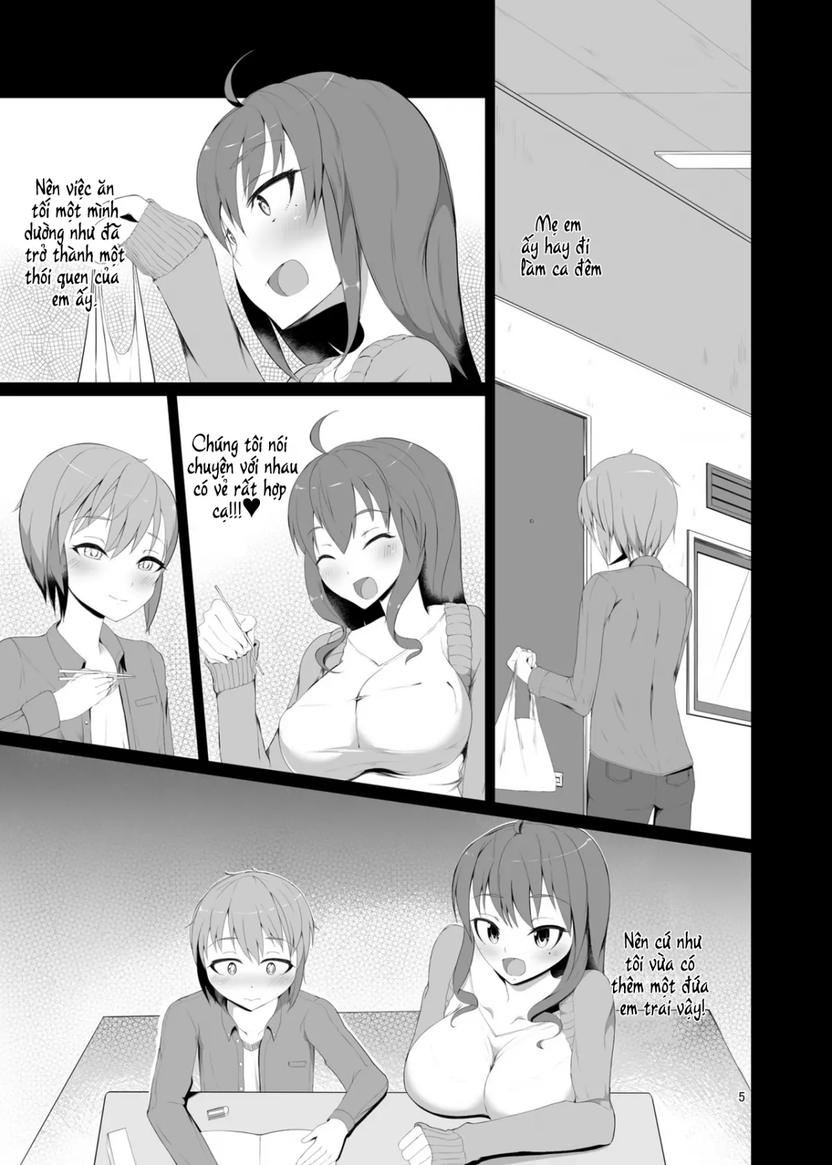 HentaiVN.net - Ảnh 5 - Toshishita no Kanojo - Chap 1