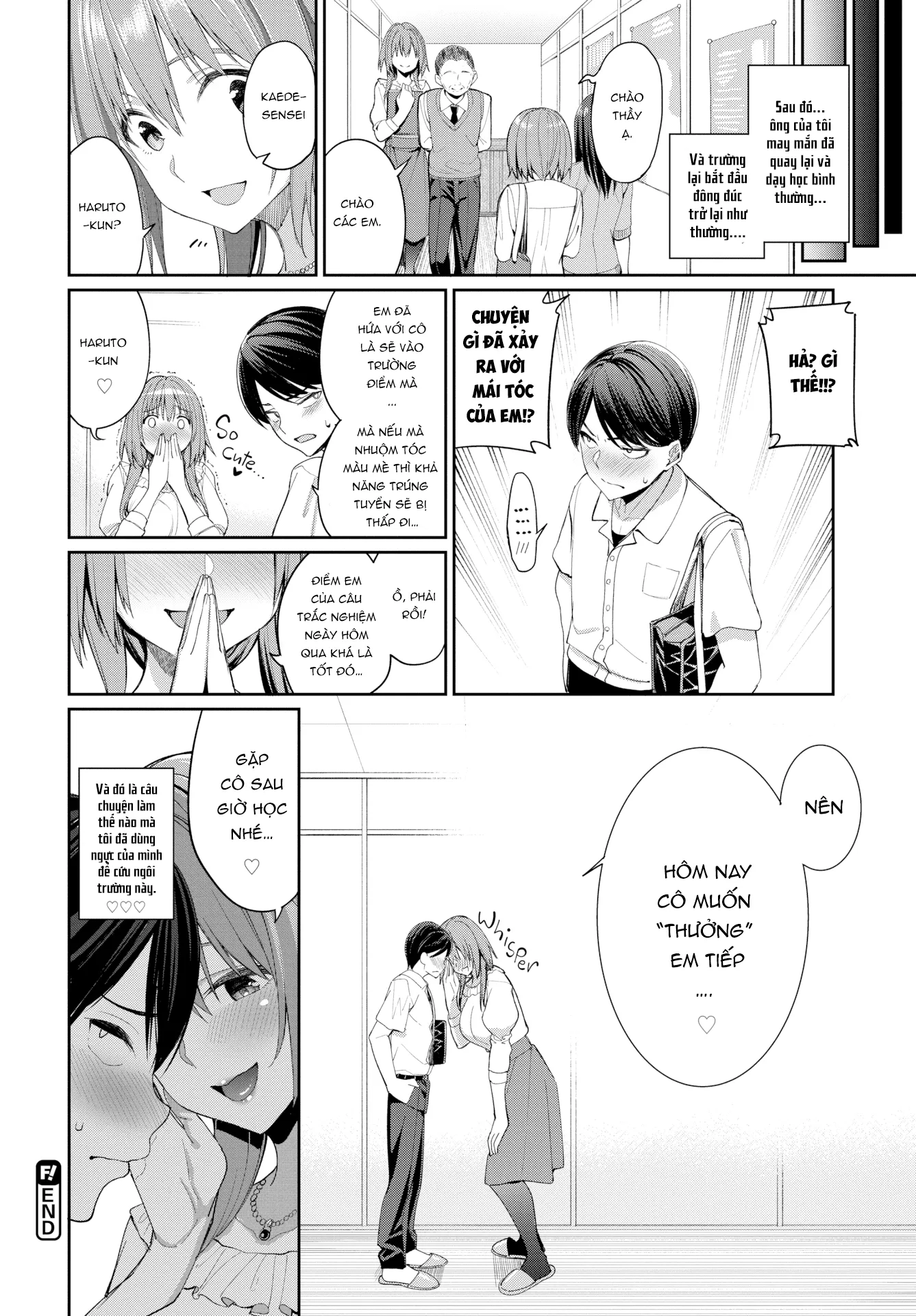 HentaiVN.net - Ảnh 27 - Phương Pháp Giảng Dạy Bằng Ngực Của Kaede Sensei - Chap 1