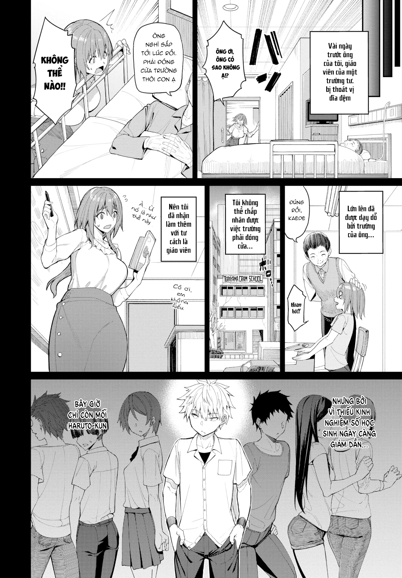 HentaiVN.net - Ảnh 5 - Phương Pháp Giảng Dạy Bằng Ngực Của Kaede Sensei - Chap 1
