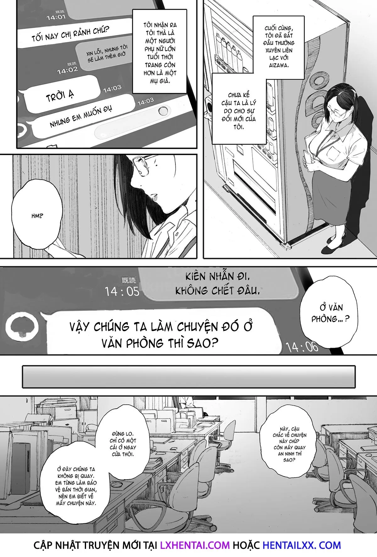 HentaiVN.net - Ảnh 18 - Middle-Aged Miss Hanada's Defloration - Chap 1