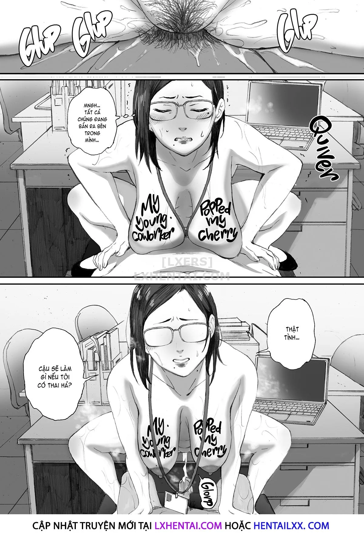 HentaiVN.net - Ảnh 31 - Middle-Aged Miss Hanada's Defloration - Chap 1