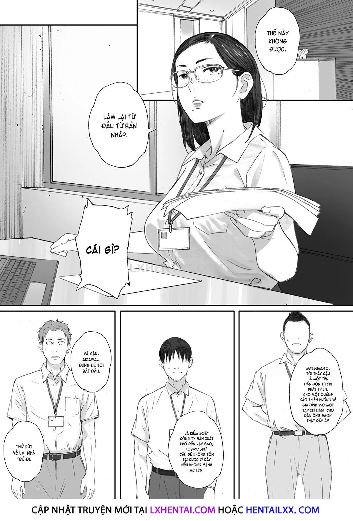 HentaiVN.net - Ảnh 4 - Middle-Aged Miss Hanada's Defloration - Chap 1