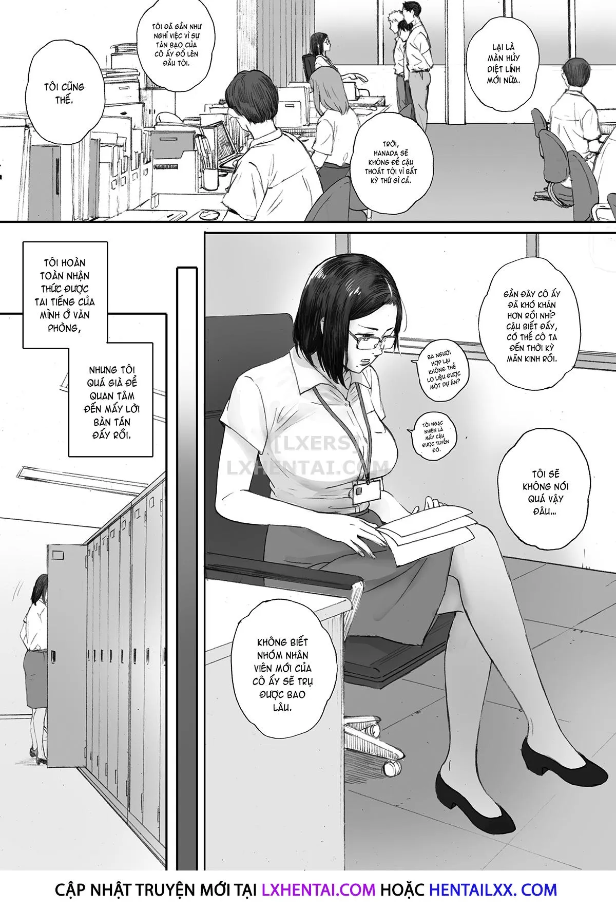 HentaiVN.net - Ảnh 5 - Middle-Aged Miss Hanada's Defloration - Chap 1