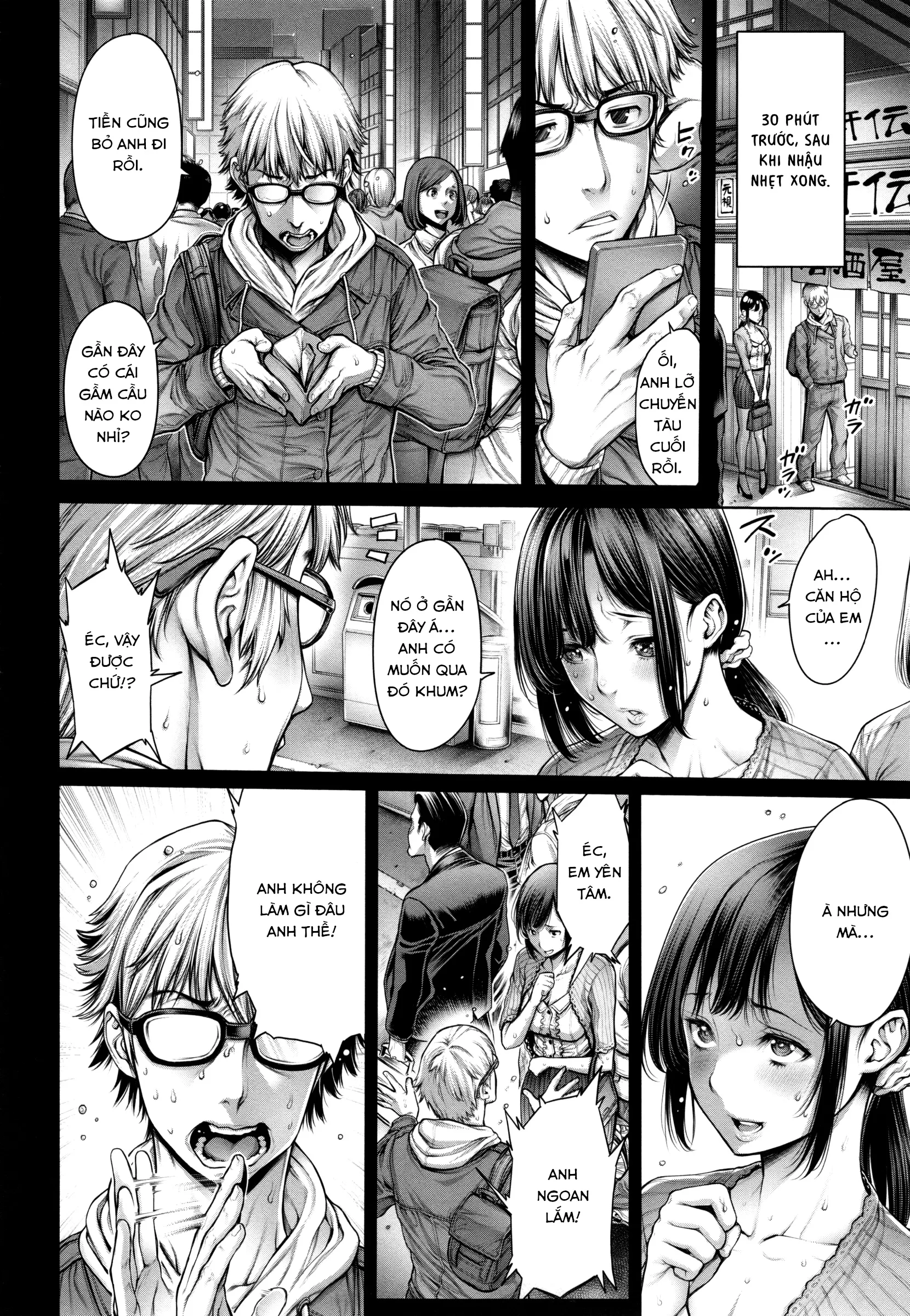 HentaiVN.net - Ảnh 3 - Hôm nay tôi cô đơn quớ [Hitorigurashi, Ojamashimasu; 一人暮らし、おじゃまします] - Chap 1