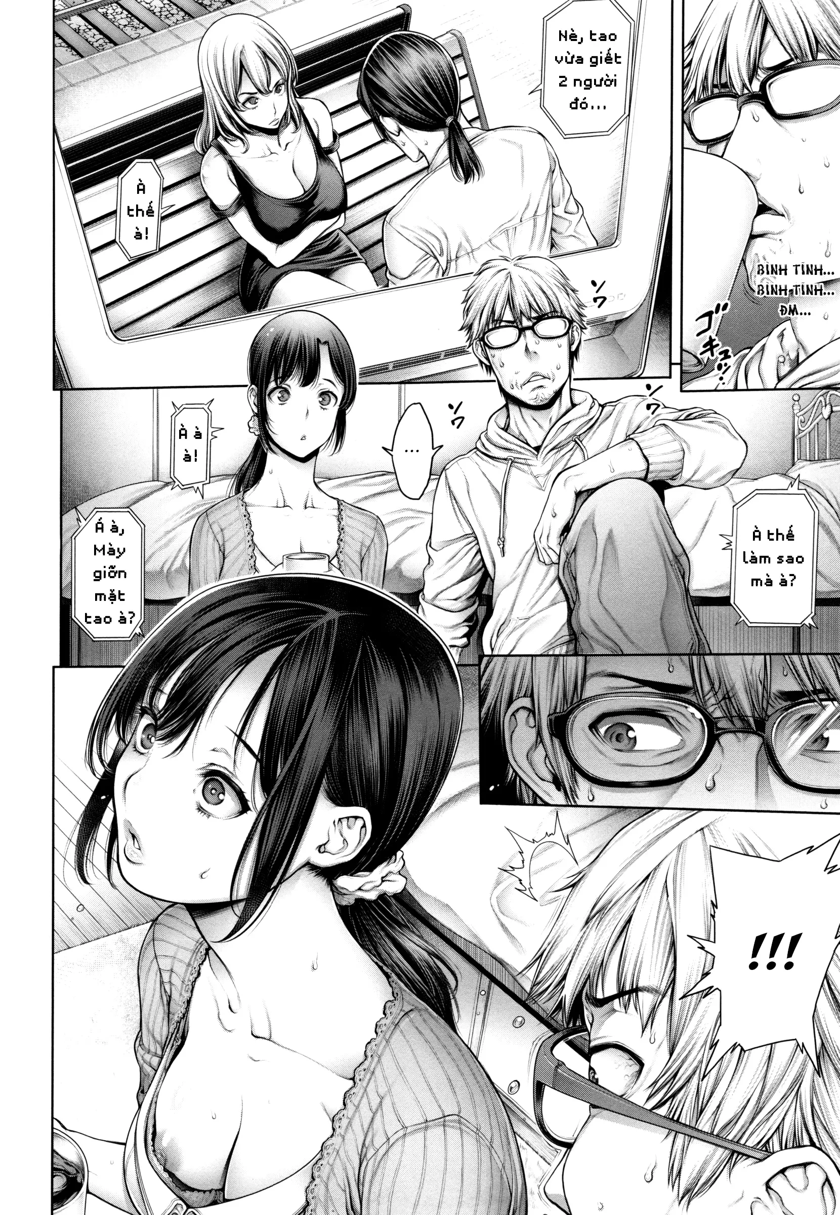 HentaiVN.net - Ảnh 5 - Hôm nay tôi cô đơn quớ [Hitorigurashi, Ojamashimasu; 一人暮らし、おじゃまします] - Chap 1