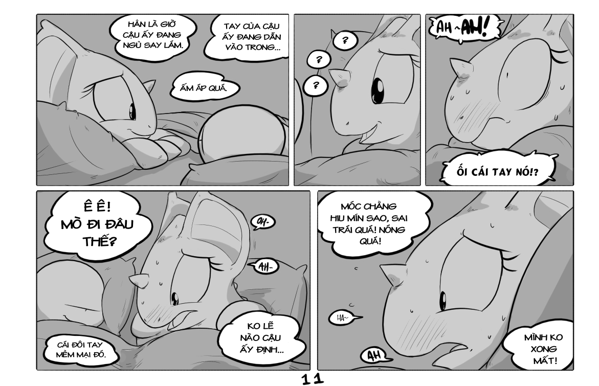 HentaiVN.net - Ảnh 11 - Cuộc phiêu lưu kỳ thú của nidoqueen - Chap 2