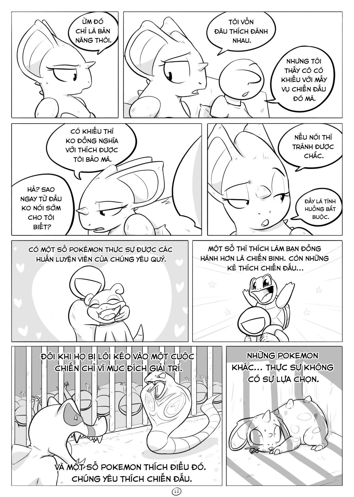 HentaiVN.net - Ảnh 11 - Cuộc phiêu lưu kỳ thú của nidoqueen - Chap 3