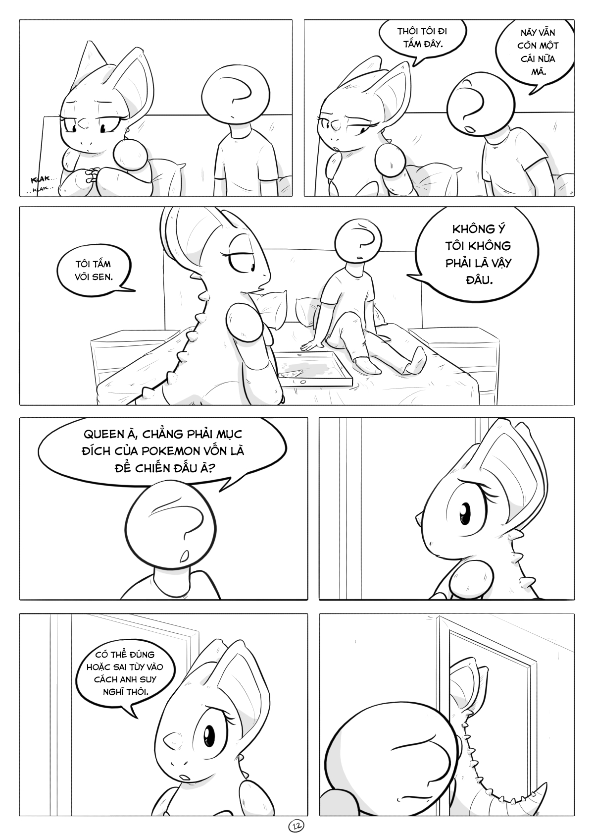 HentaiVN.net - Ảnh 12 - Cuộc phiêu lưu kỳ thú của nidoqueen - Chap 3