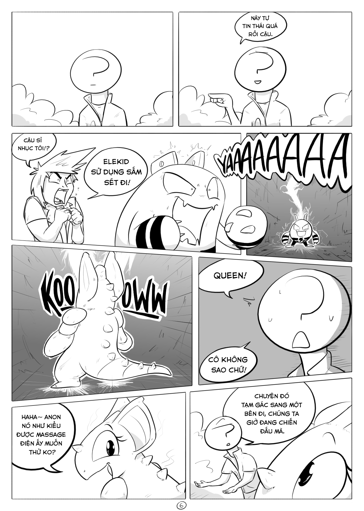 HentaiVN.net - Ảnh 6 - Cuộc phiêu lưu kỳ thú của nidoqueen - Chap 3