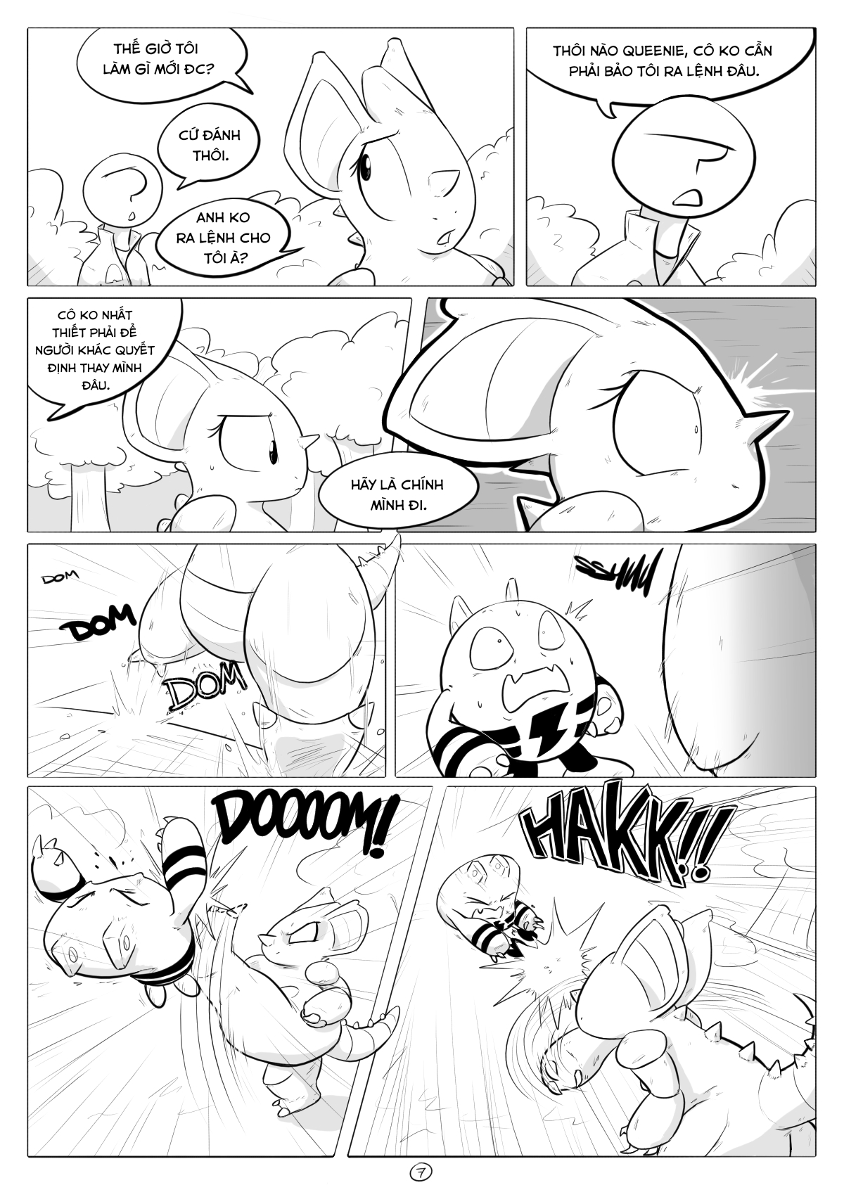 HentaiVN.net - Ảnh 7 - Cuộc phiêu lưu kỳ thú của nidoqueen - Chap 3