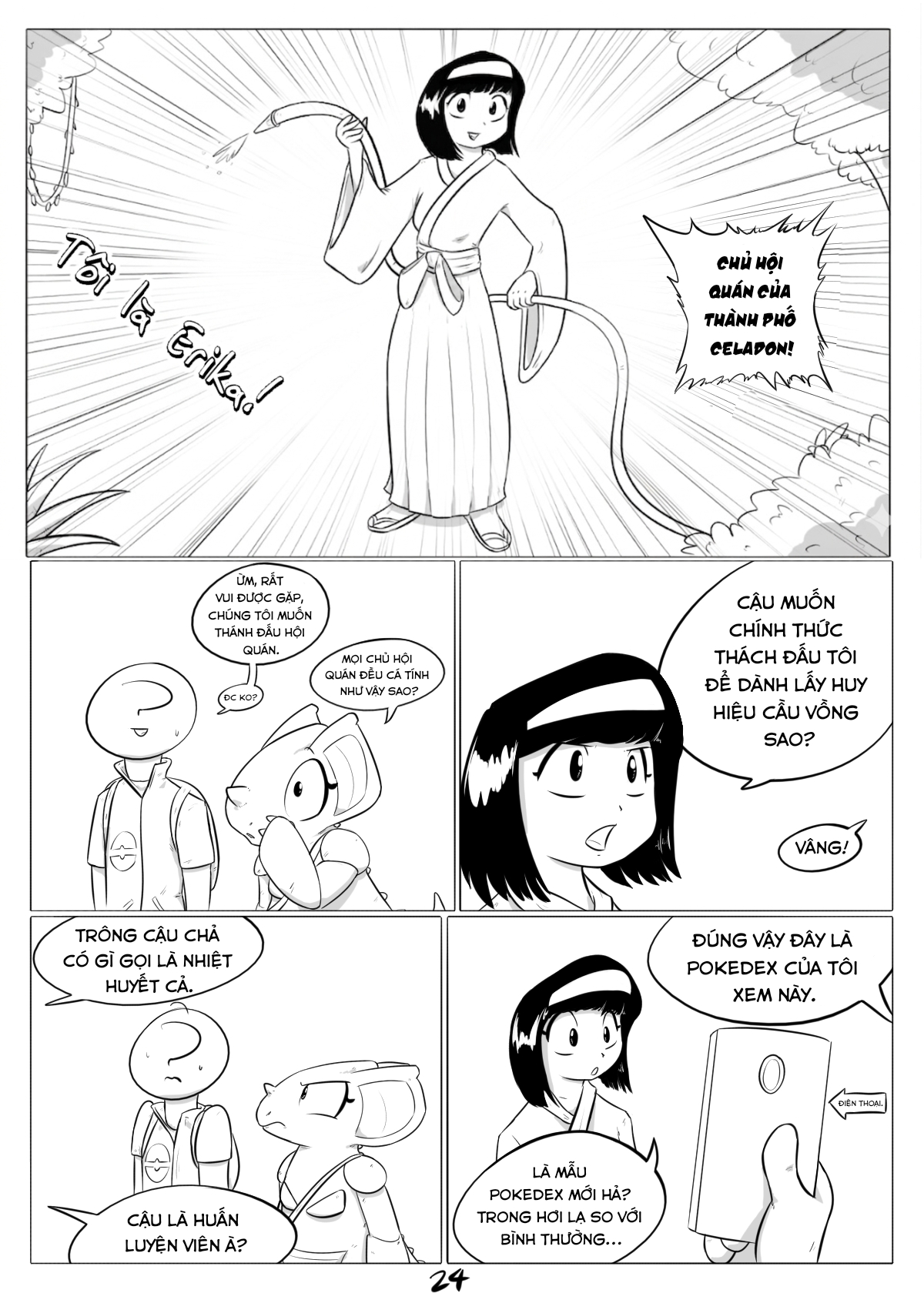 HentaiVN.net - Ảnh 24 - Cuộc phiêu lưu kỳ thú của nidoqueen - Chap 4