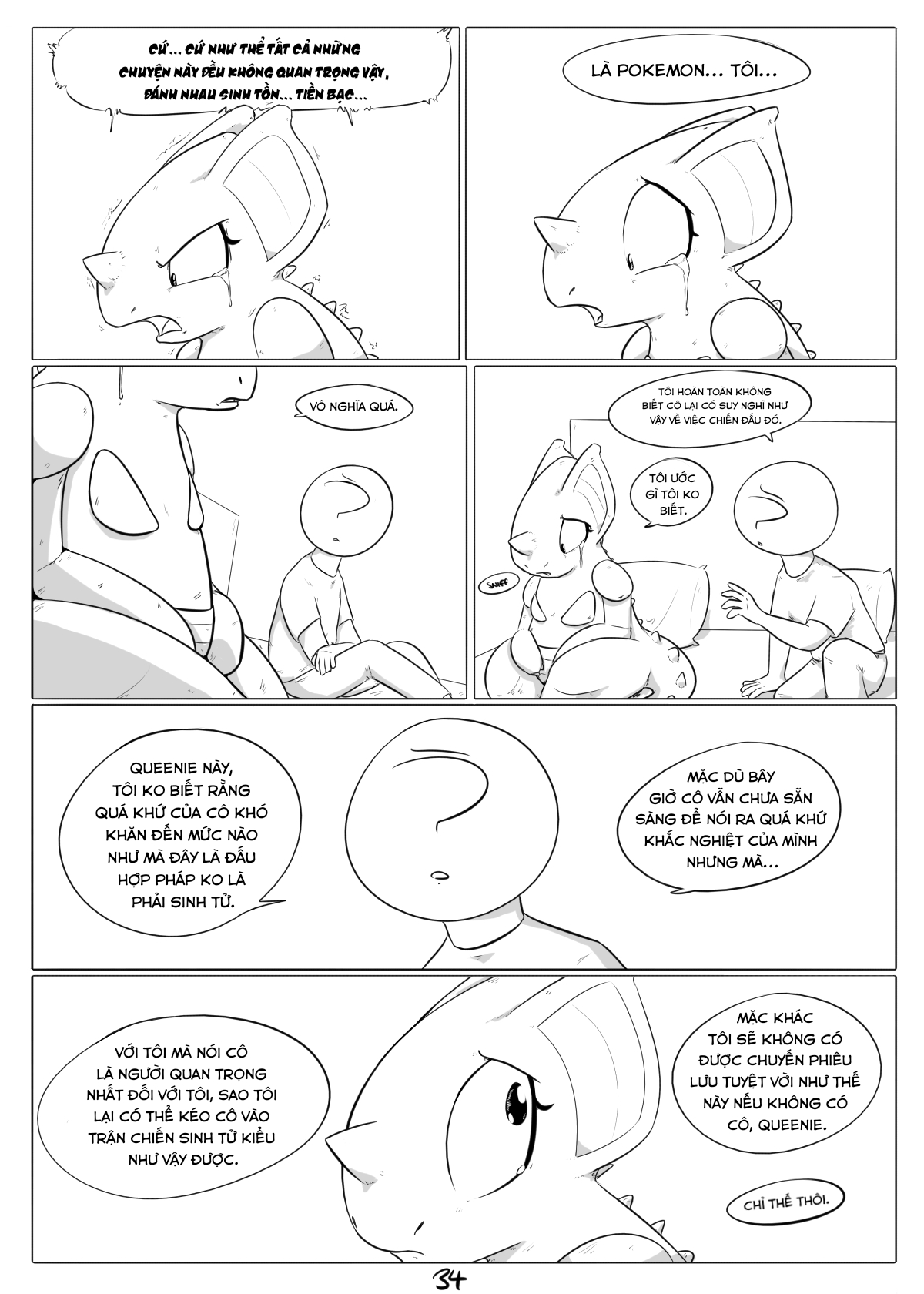 HentaiVN.net - Ảnh 34 - Cuộc phiêu lưu kỳ thú của nidoqueen - Chap 4