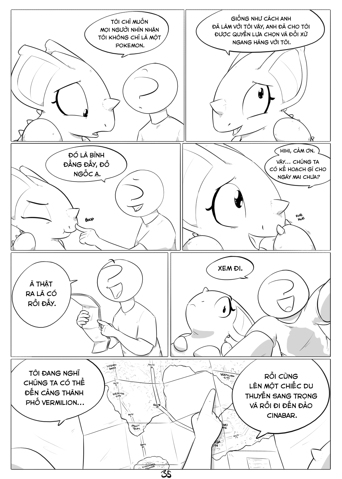 HentaiVN.net - Ảnh 35 - Cuộc phiêu lưu kỳ thú của nidoqueen - Chap 4