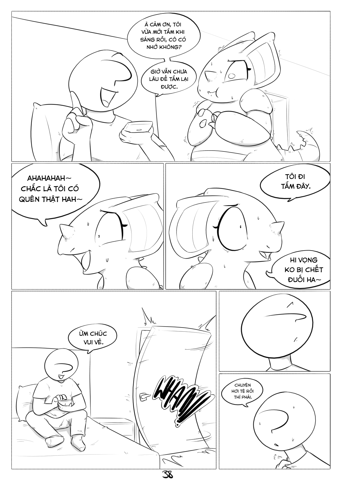 HentaiVN.net - Ảnh 38 - Cuộc phiêu lưu kỳ thú của nidoqueen - Chap 4