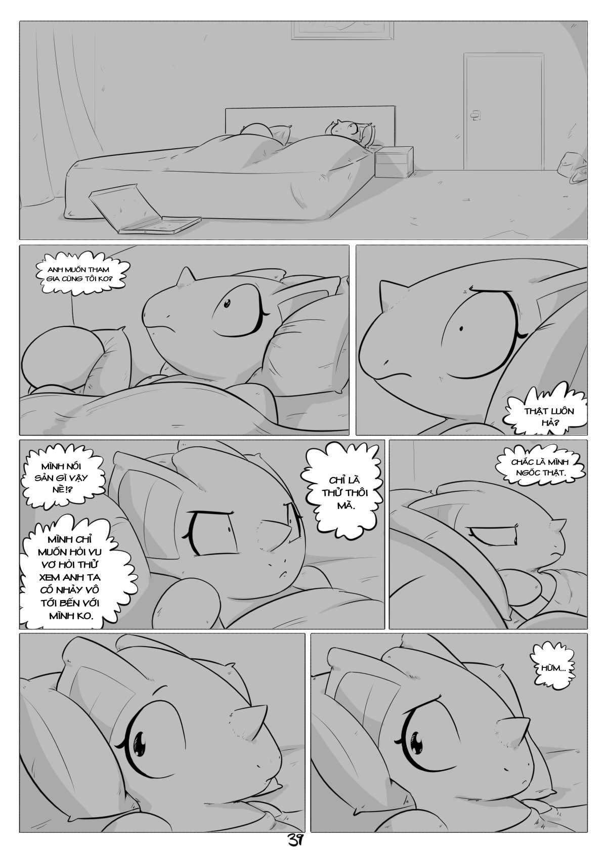 HentaiVN.net - Ảnh 39 - Cuộc phiêu lưu kỳ thú của nidoqueen - Chap 4