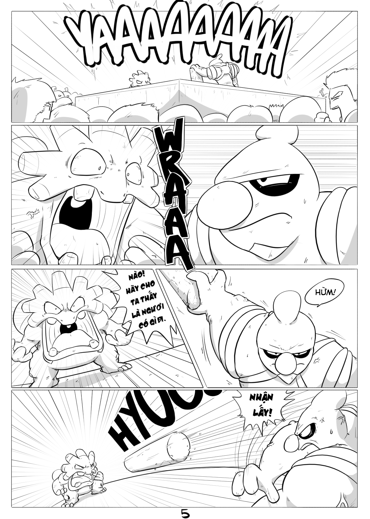 HentaiVN.net - Ảnh 5 - Cuộc phiêu lưu kỳ thú của nidoqueen - Chap 4