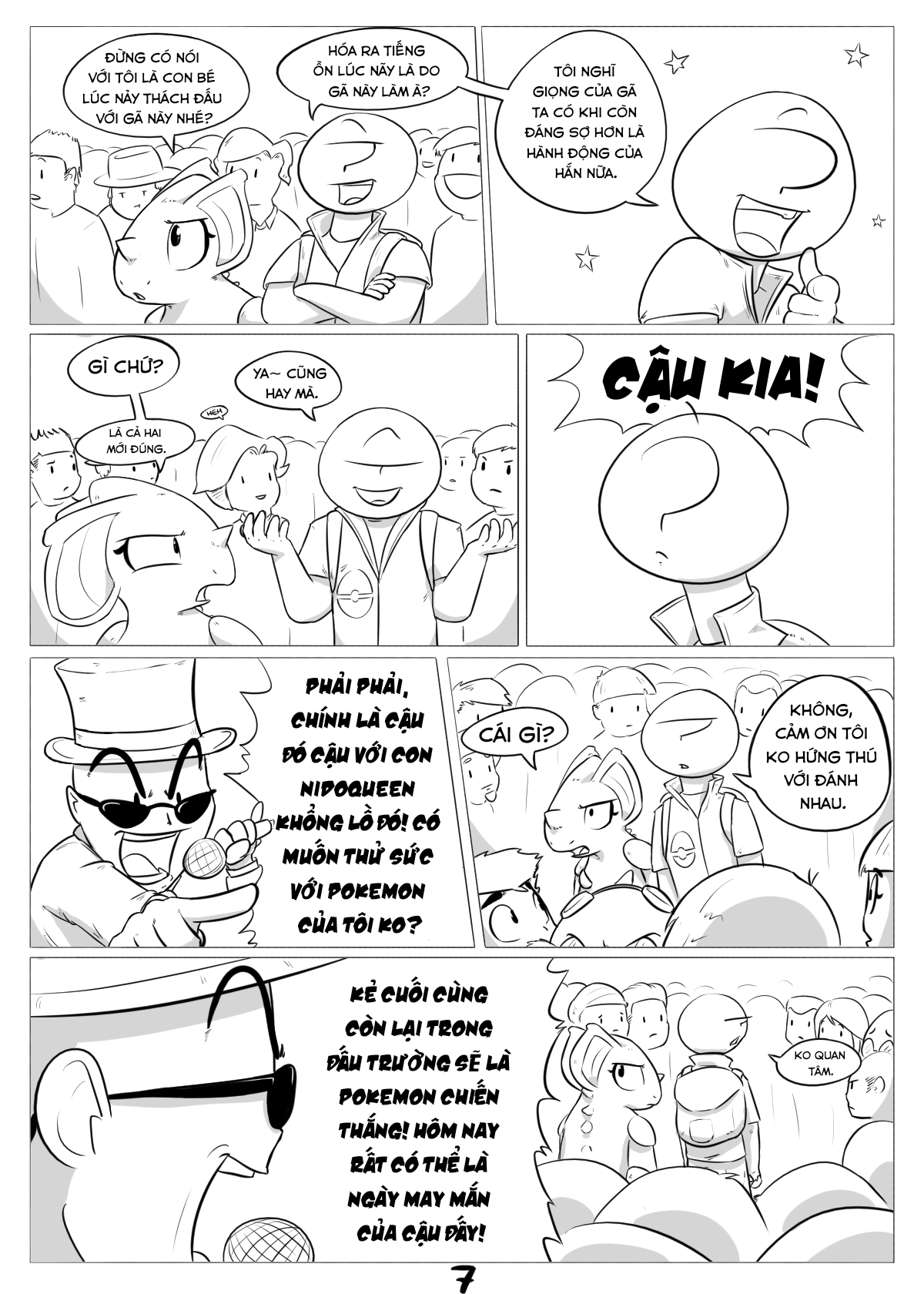 HentaiVN.net - Ảnh 7 - Cuộc phiêu lưu kỳ thú của nidoqueen - Chap 4