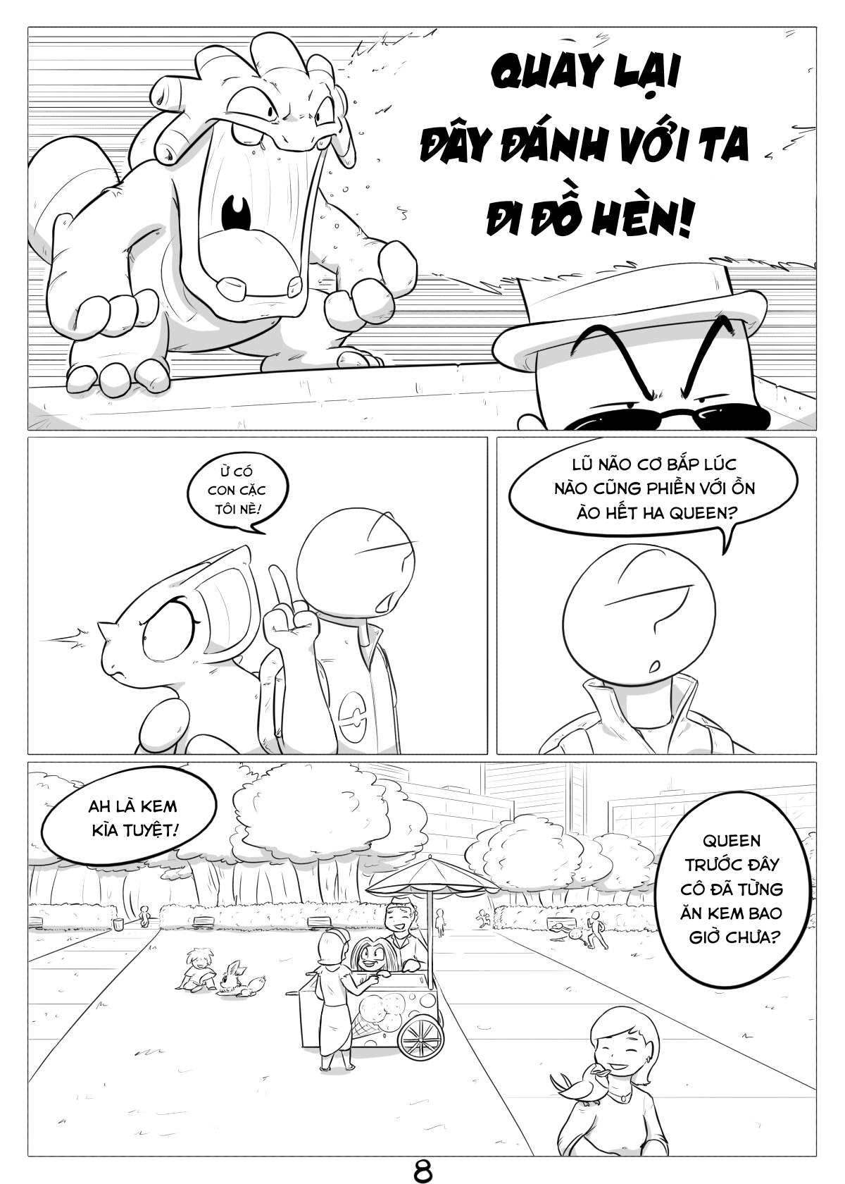 HentaiVN.net - Ảnh 8 - Cuộc phiêu lưu kỳ thú của nidoqueen - Chap 4