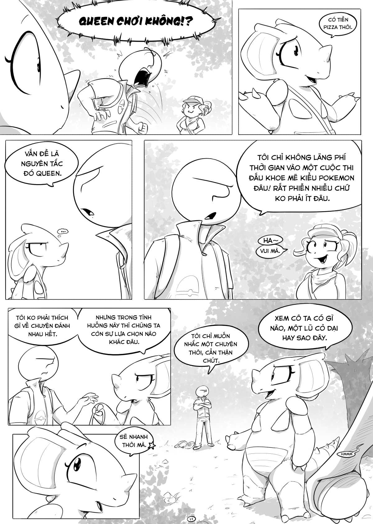 HentaiVN.net - Ảnh 11 - Cuộc phiêu lưu kỳ thú của nidoqueen - Chap 5