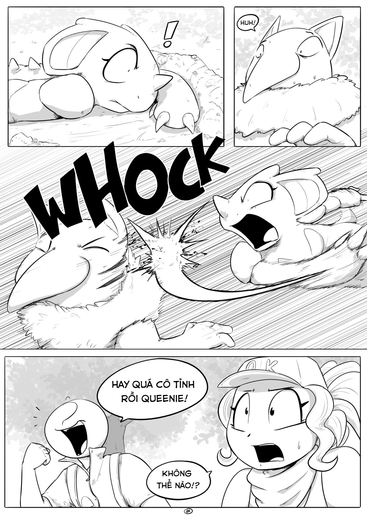 HentaiVN.net - Ảnh 24 - Cuộc phiêu lưu kỳ thú của nidoqueen - Chap 5