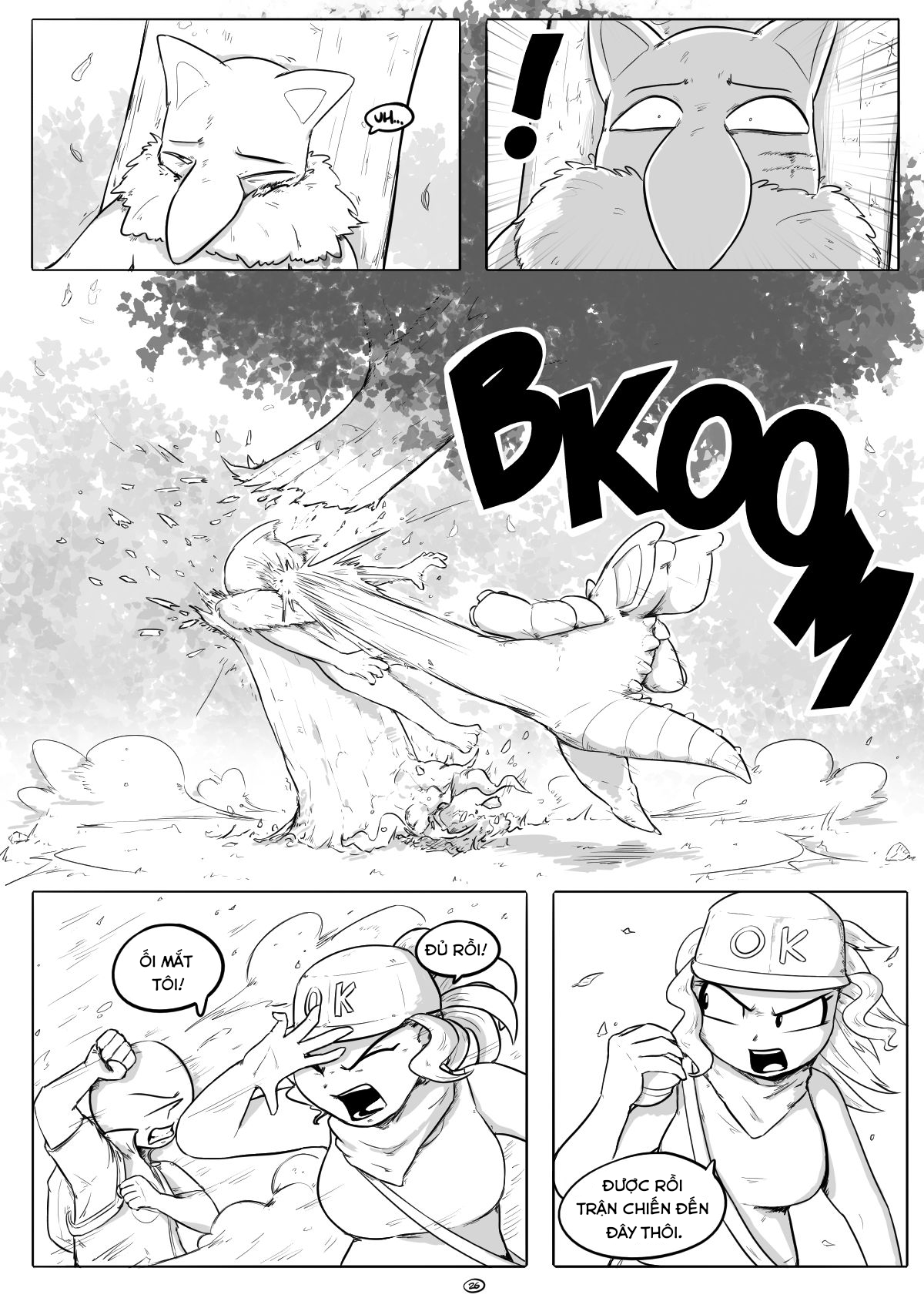 HentaiVN.net - Ảnh 26 - Cuộc phiêu lưu kỳ thú của nidoqueen - Chap 5