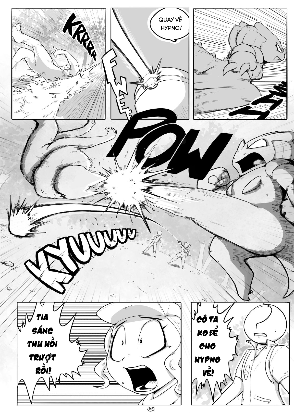 HentaiVN.net - Ảnh 27 - Cuộc phiêu lưu kỳ thú của nidoqueen - Chap 5