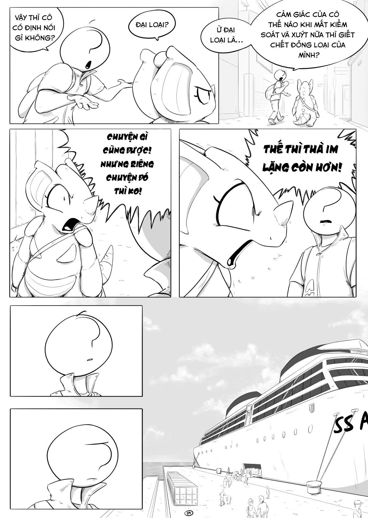 HentaiVN.net - Ảnh 34 - Cuộc phiêu lưu kỳ thú của nidoqueen - Chap 5