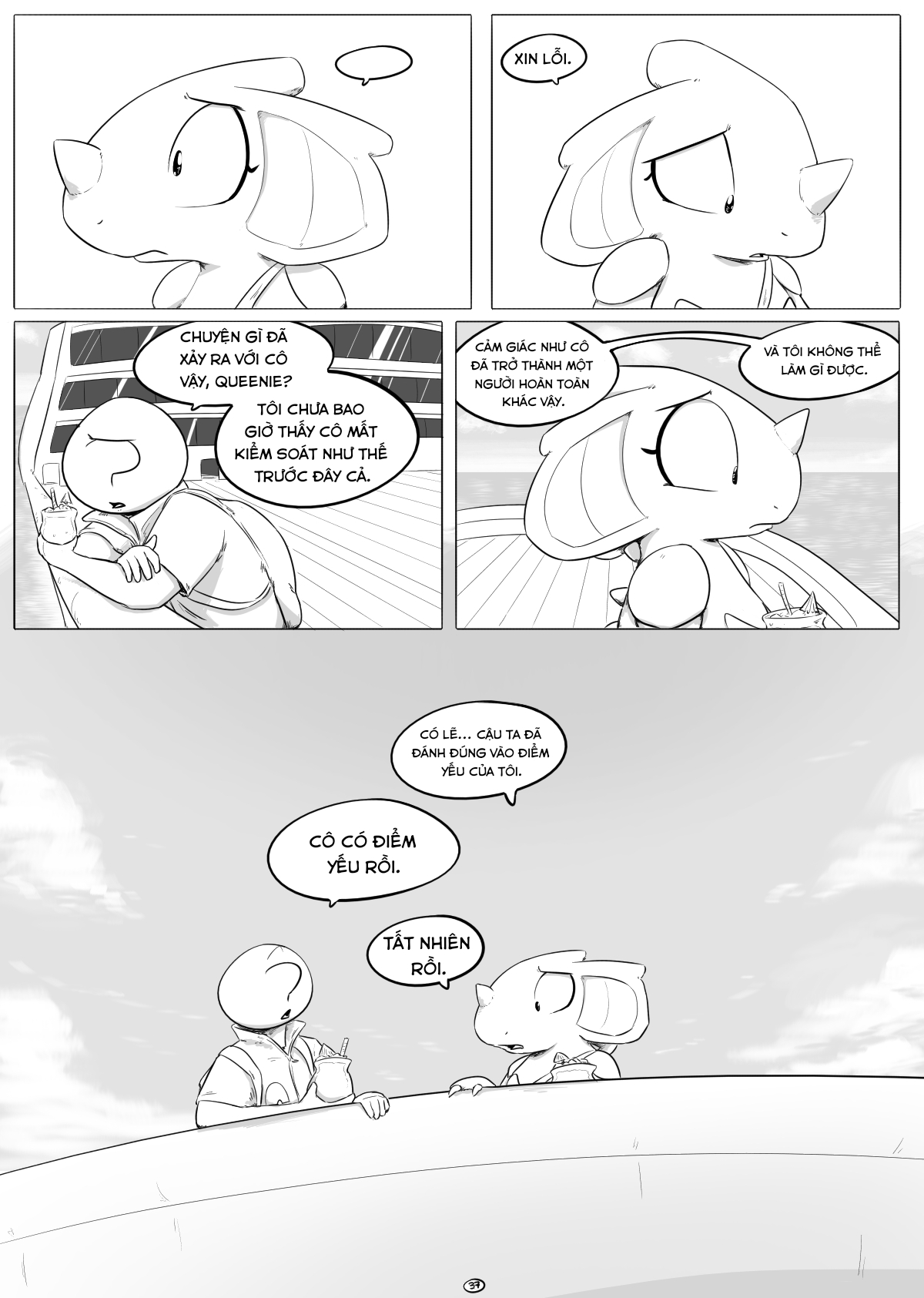 HentaiVN.net - Ảnh 37 - Cuộc phiêu lưu kỳ thú của nidoqueen - Chap 5
