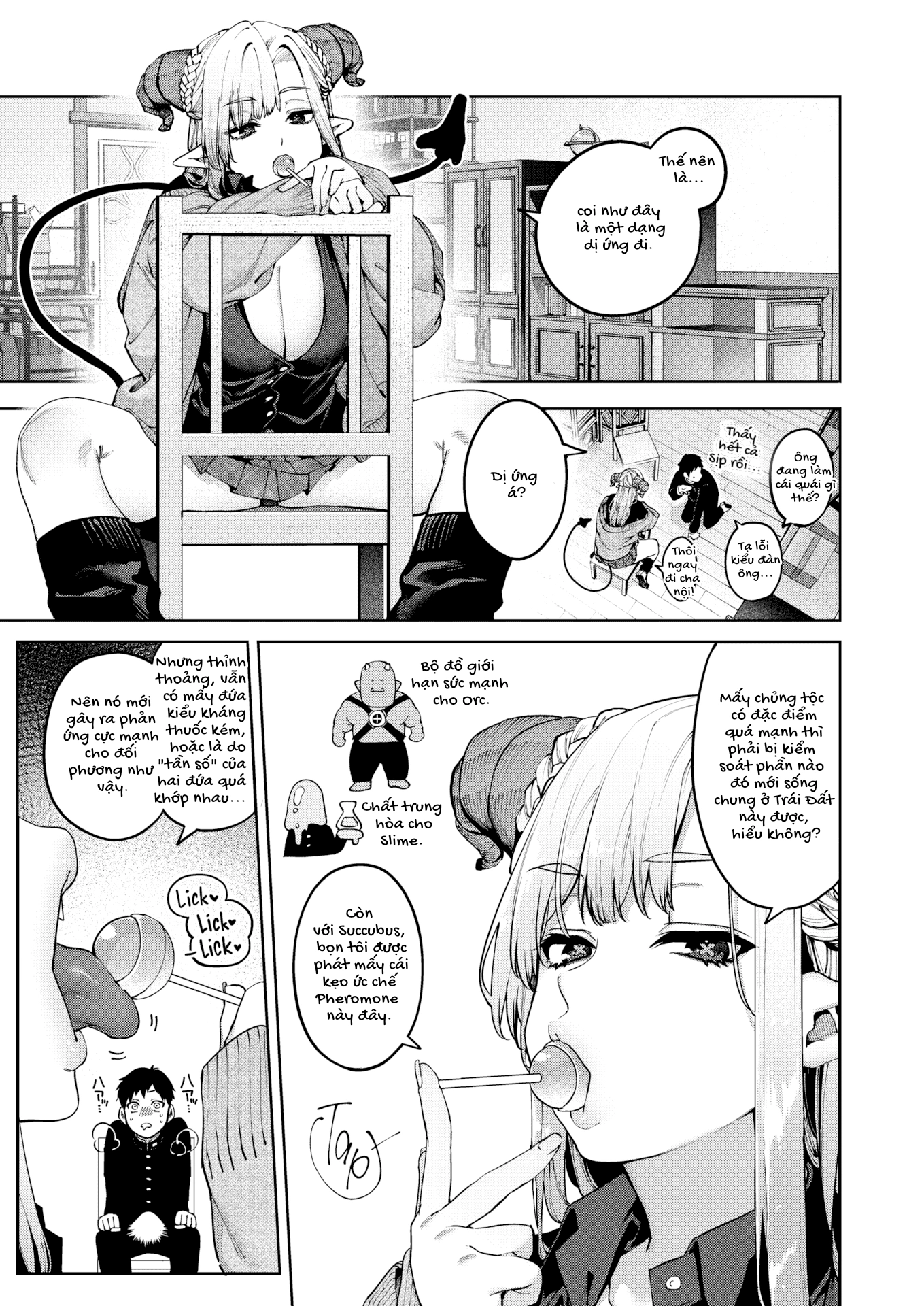 HentaiVN.net - Ảnh 5 - Dị ứng Succu-Gyaru! - Chap 1