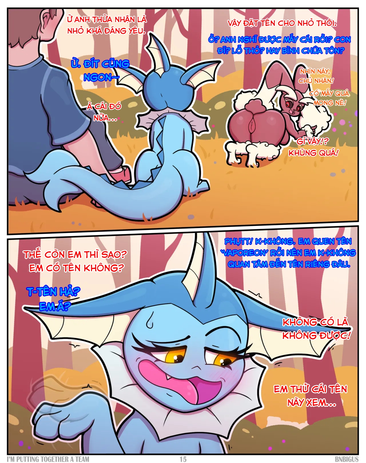 HentaiVN.net - Ảnh 16 - Tôi thành lập một đội pokemon máu mặc nhất RL34 - Chap 1