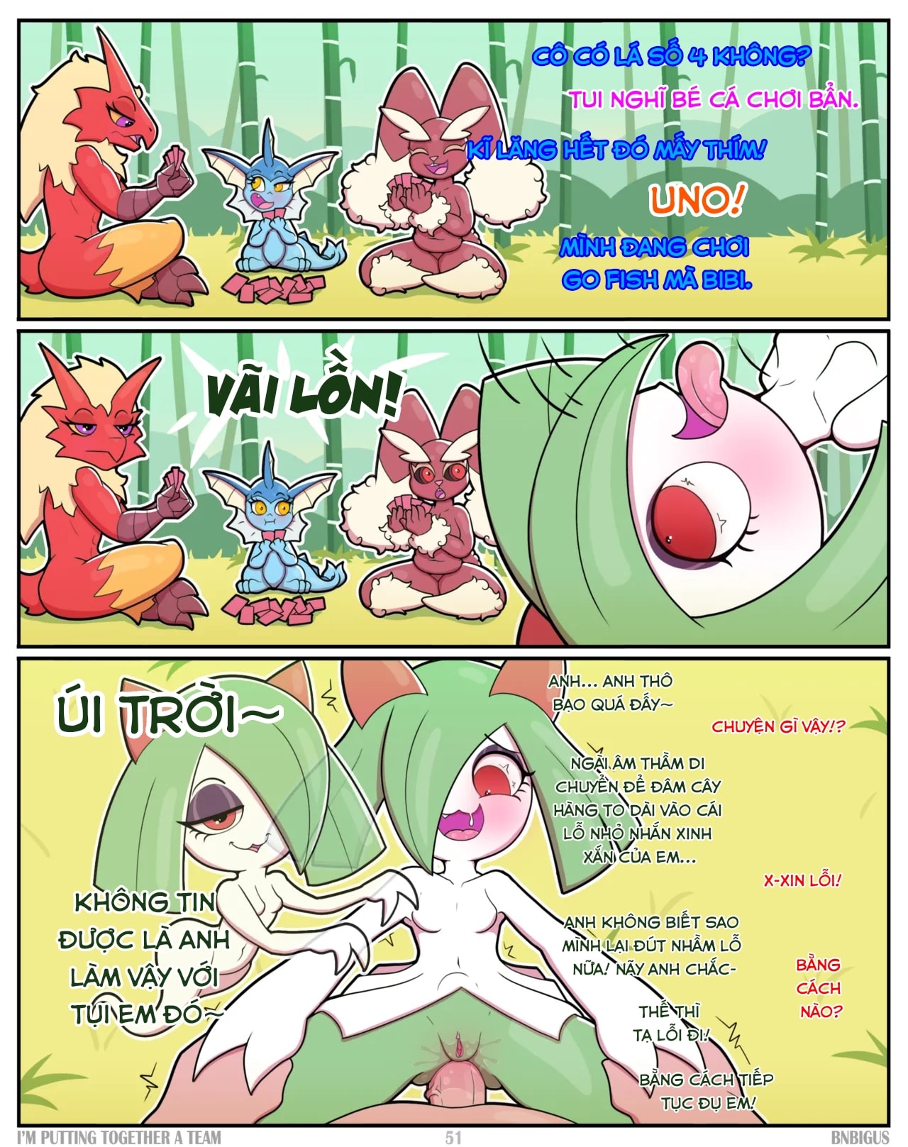 HentaiVN.net - Ảnh 12 - Tôi thành lập một đội pokemon máu mặc nhất RL34 - Chap 3