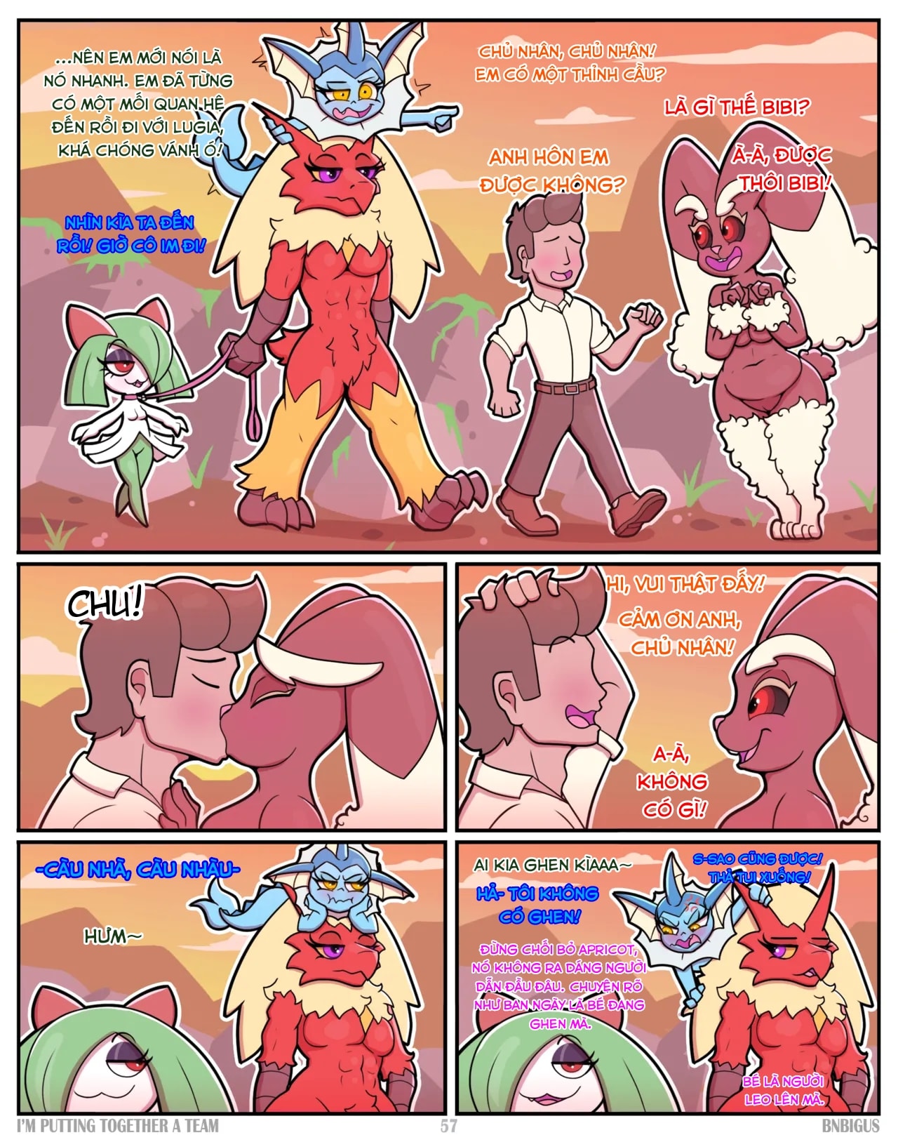 HentaiVN.net - Ảnh 18 - Tôi thành lập một đội pokemon máu mặc nhất RL34 - Chap 3