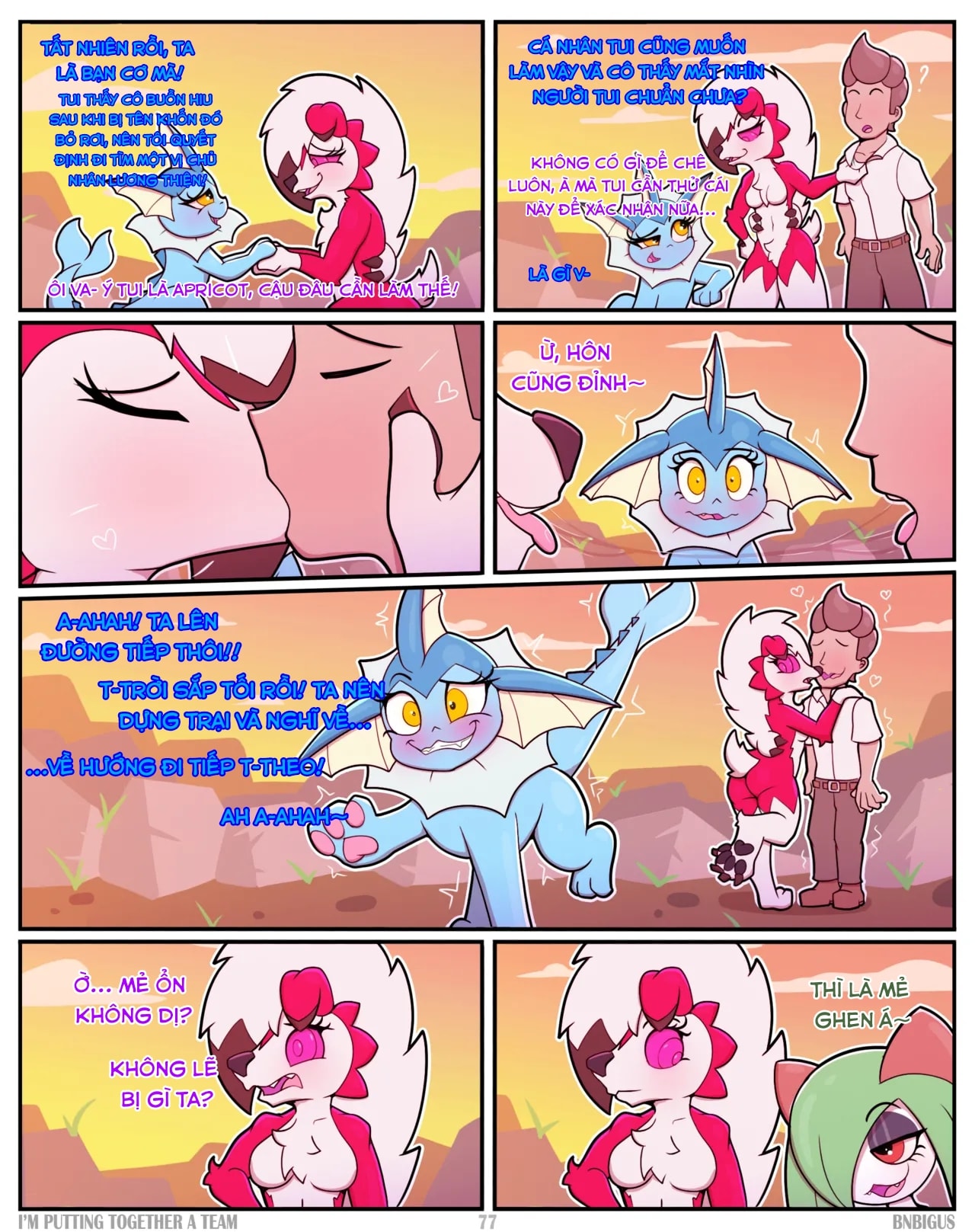 HentaiVN.net - Ảnh 18 - Tôi thành lập một đội pokemon máu mặc nhất RL34 - Chap 4