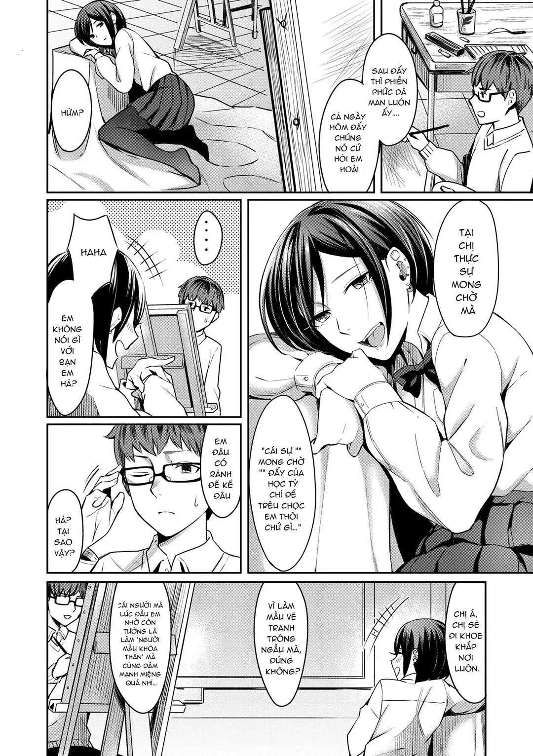 HentaiVN.net - Ảnh 7 - Ngọt ngào xen lẫn đắng cay - Chap 1