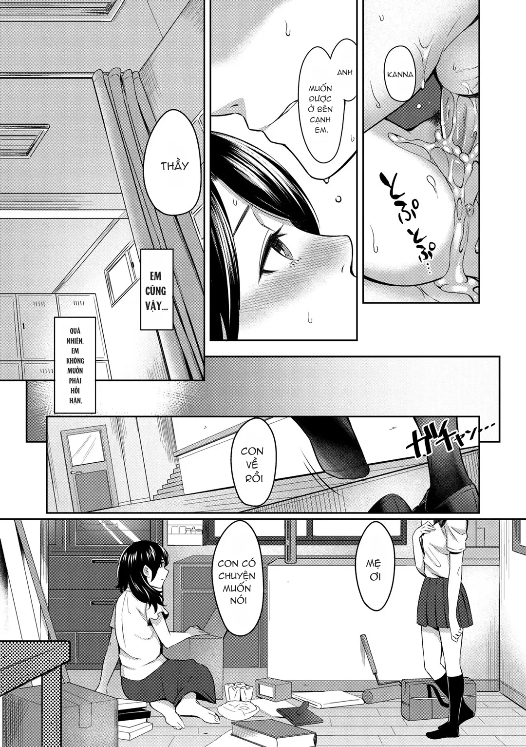 HentaiVN.net - Ảnh 21 - Ngọt ngào xen lẫn đắng cay - Chap 9