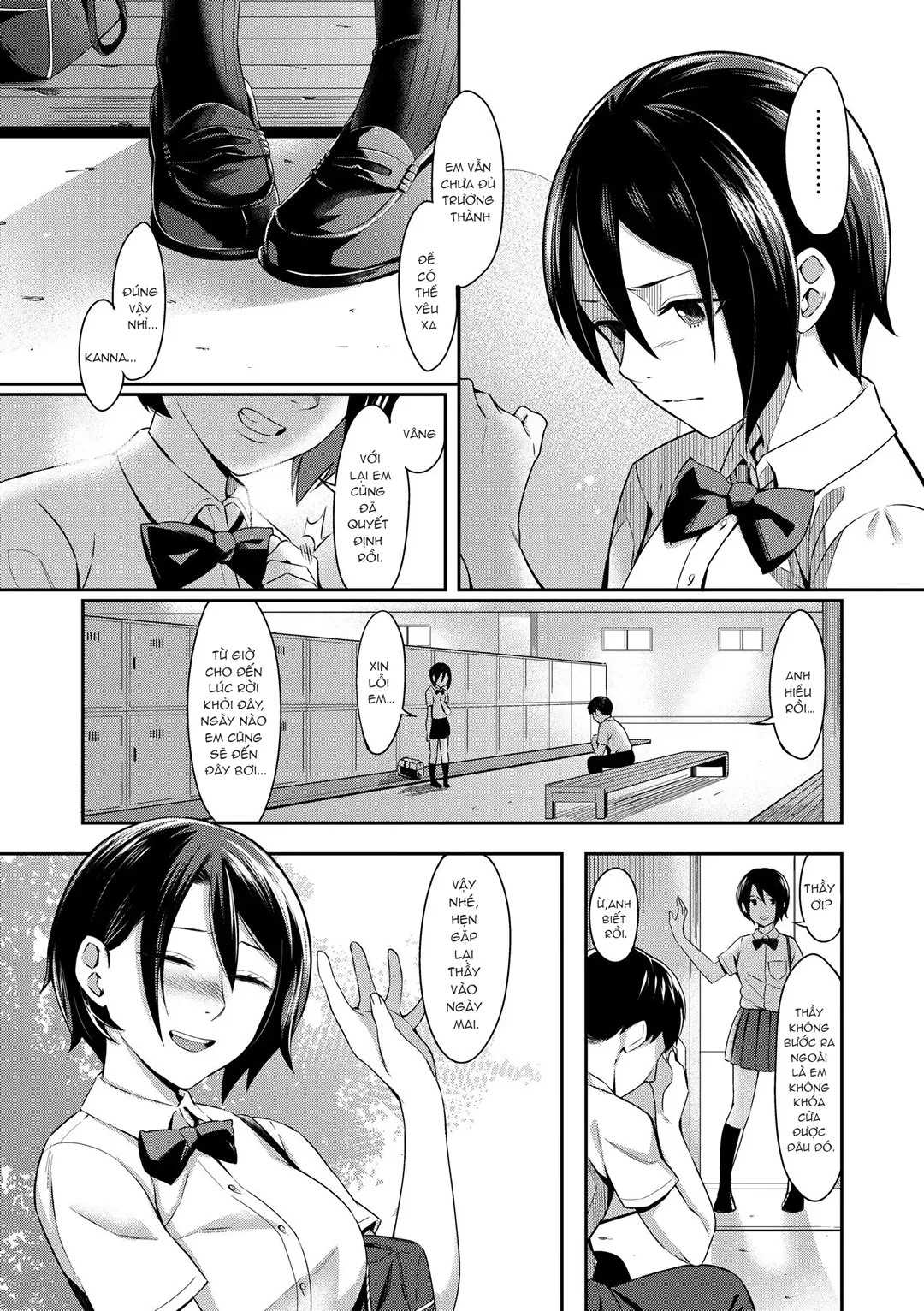 HentaiVN.net - Ảnh 5 - Ngọt ngào xen lẫn đắng cay - Chap 9