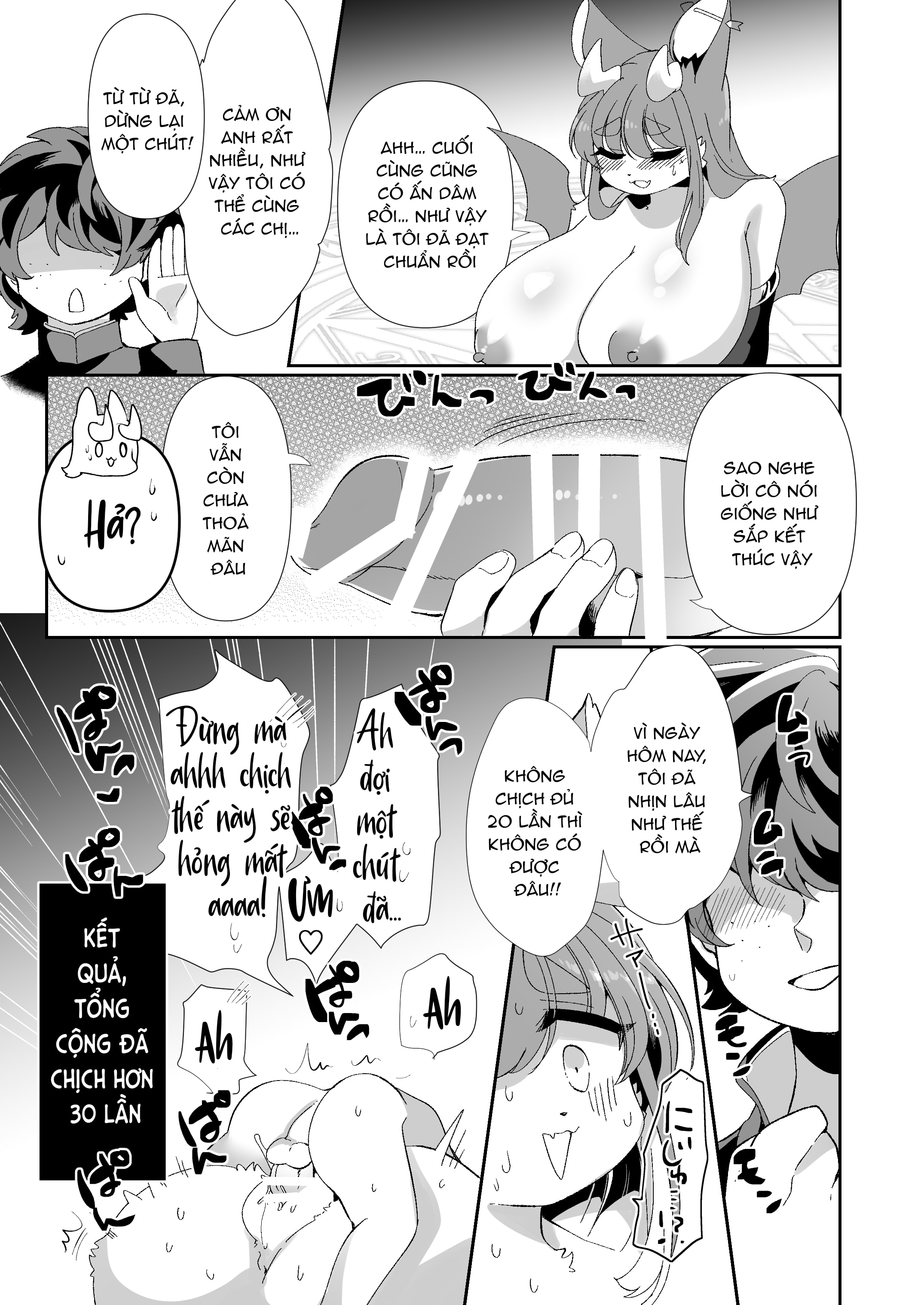 HentaiVN.net - Ảnh 22 - Em xin lỗi... Nhưng mà chưa được đâu...! - Chap 1