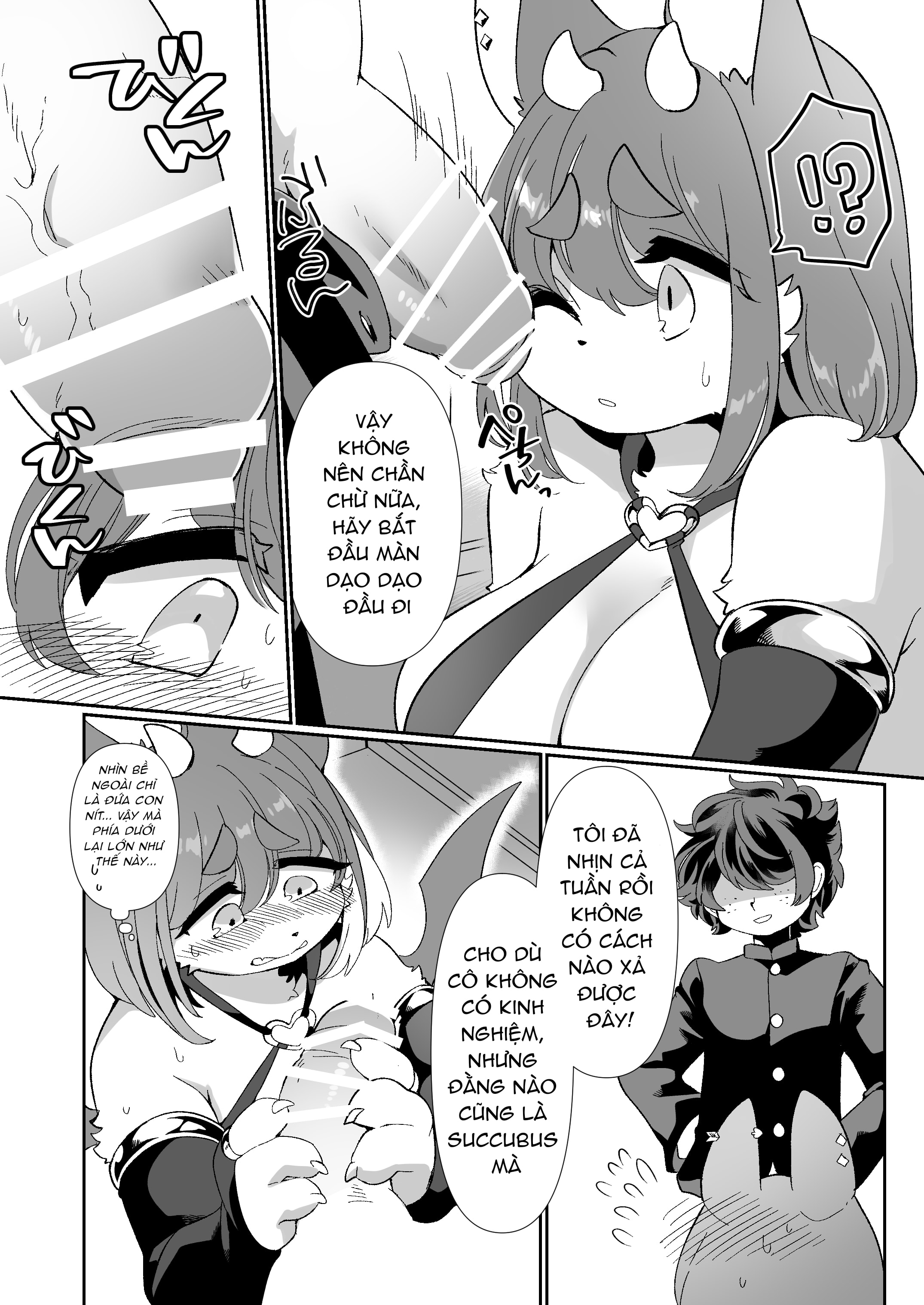 HentaiVN.net - Ảnh 9 - Em xin lỗi... Nhưng mà chưa được đâu...! - Chap 1