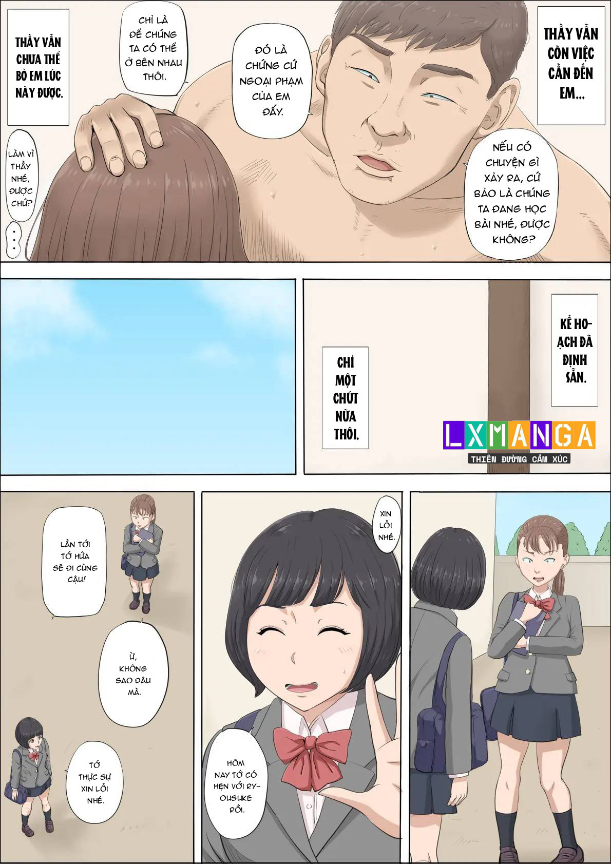 HentaiVN.net - Ảnh 23 - Mahiru to numata, wana ni hamerareta kanojo - Chap 1
