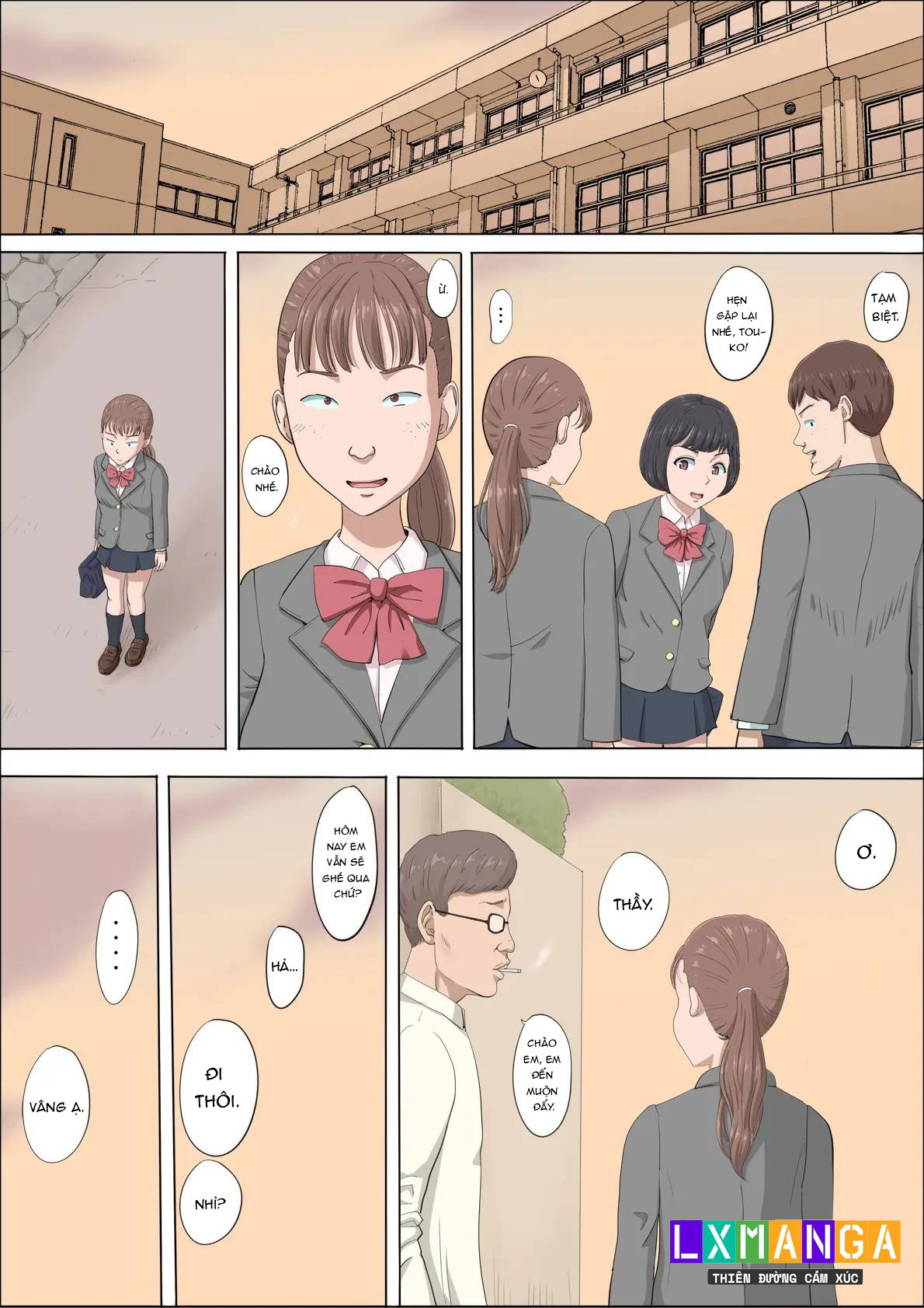 HentaiVN.net - Ảnh 10 - Mahiru to numata, wana ni hamerareta kanojo - Chap 1