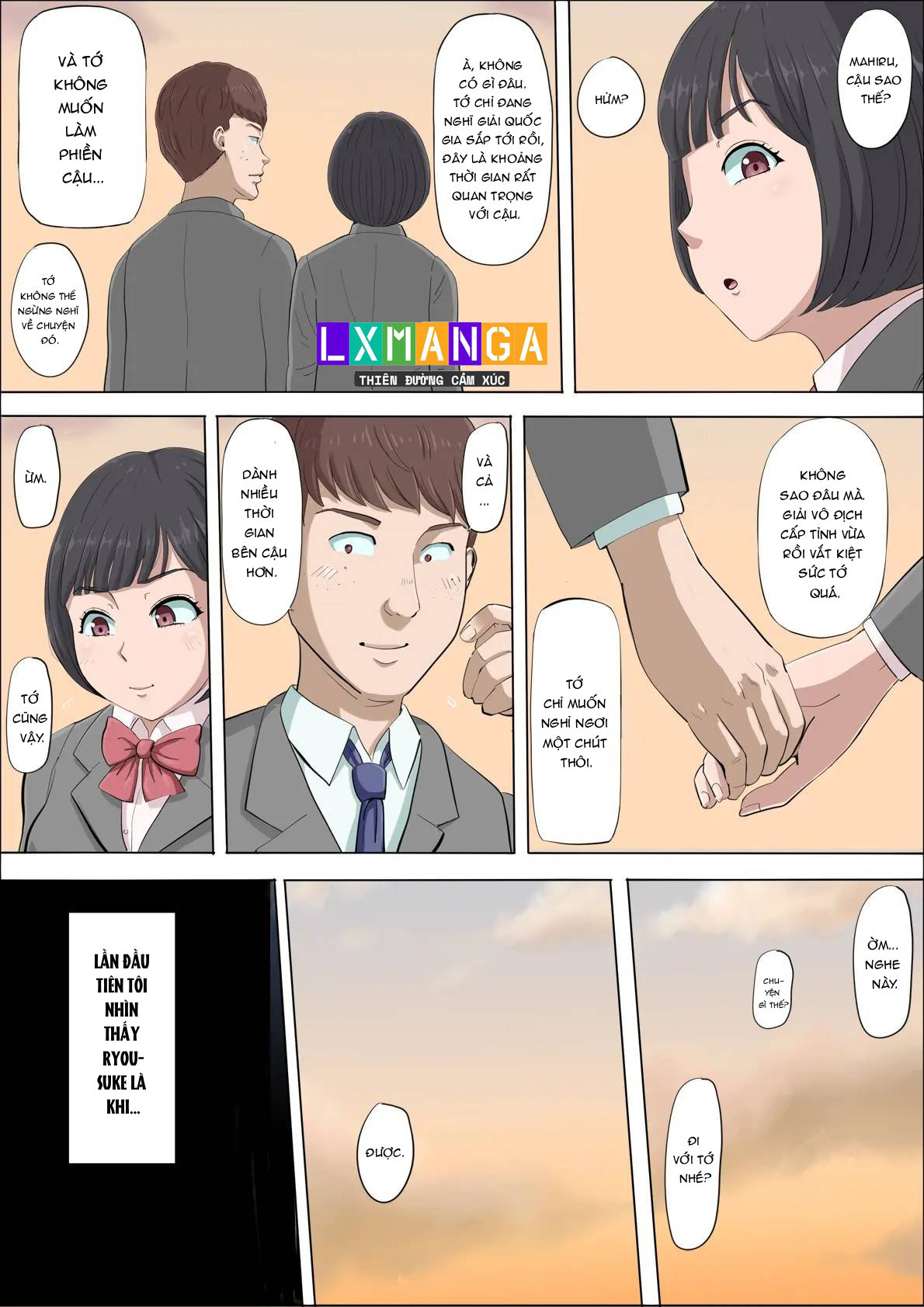 HentaiVN.net - Ảnh 11 - Mahiru to numata, wana ni hamerareta kanojo - Chap 2