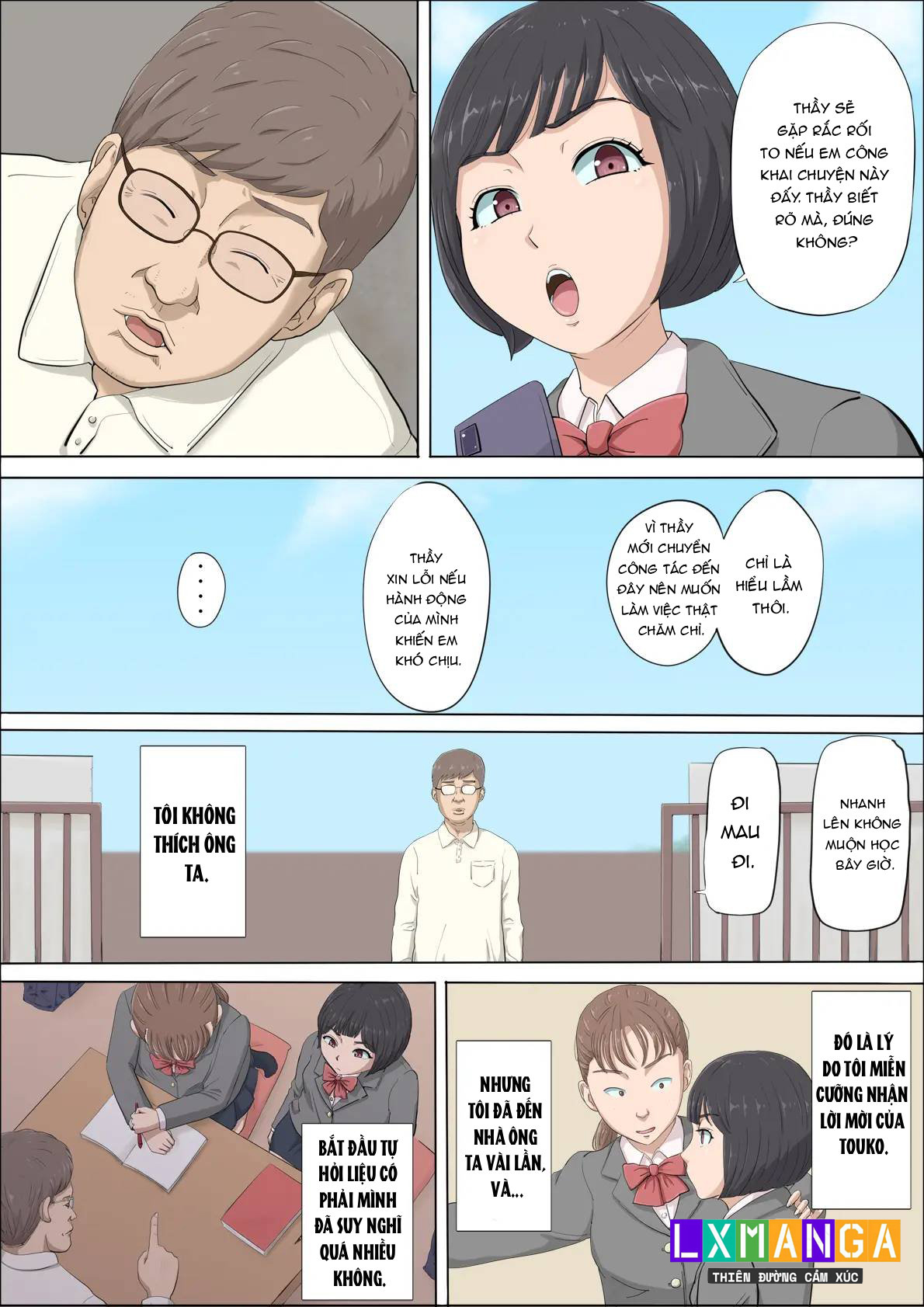 HentaiVN.net - Ảnh 25 - Mahiru to numata, wana ni hamerareta kanojo - Chap 2